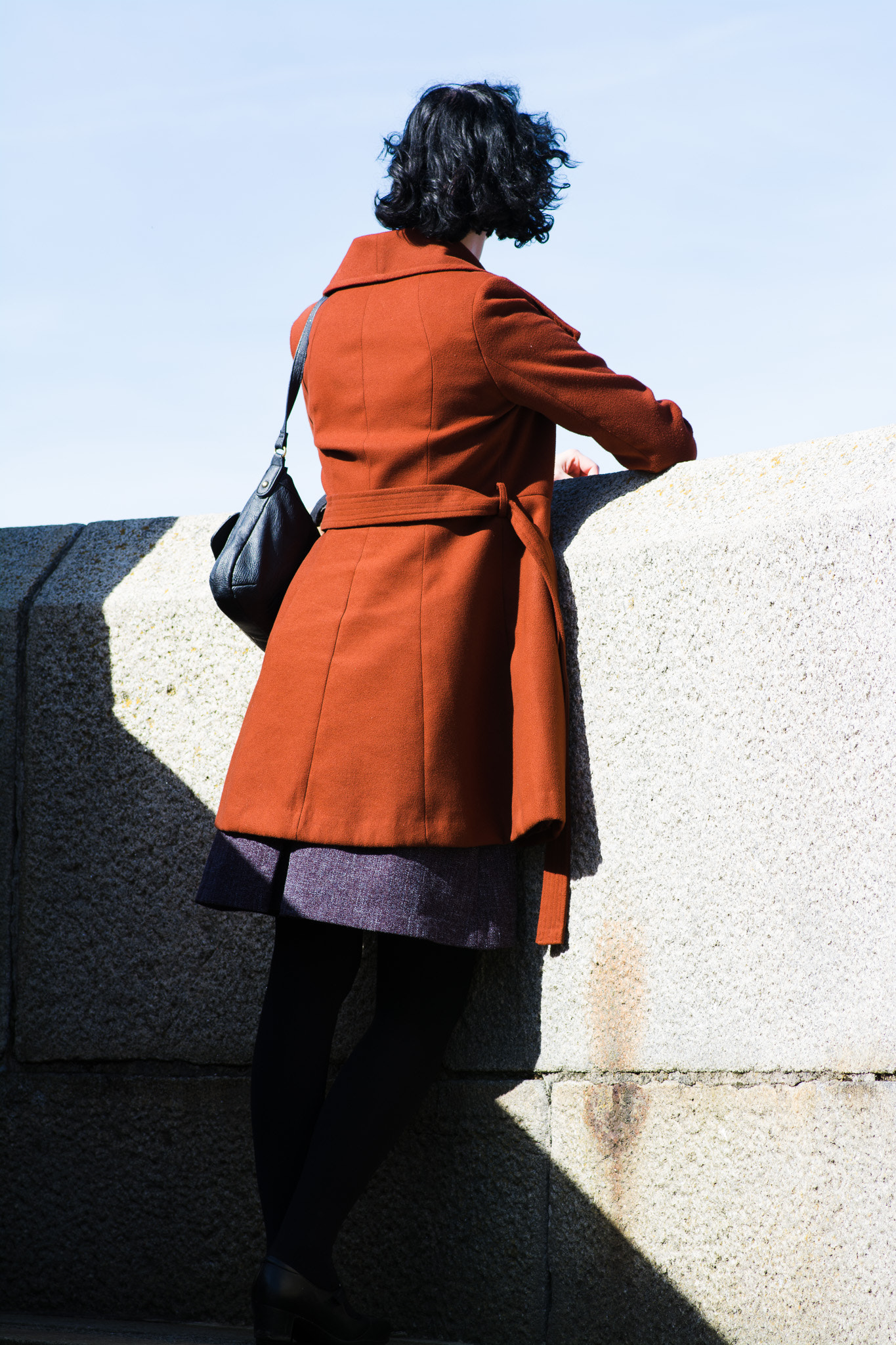 Nikon D7100 sample photo. Lady at pier photography