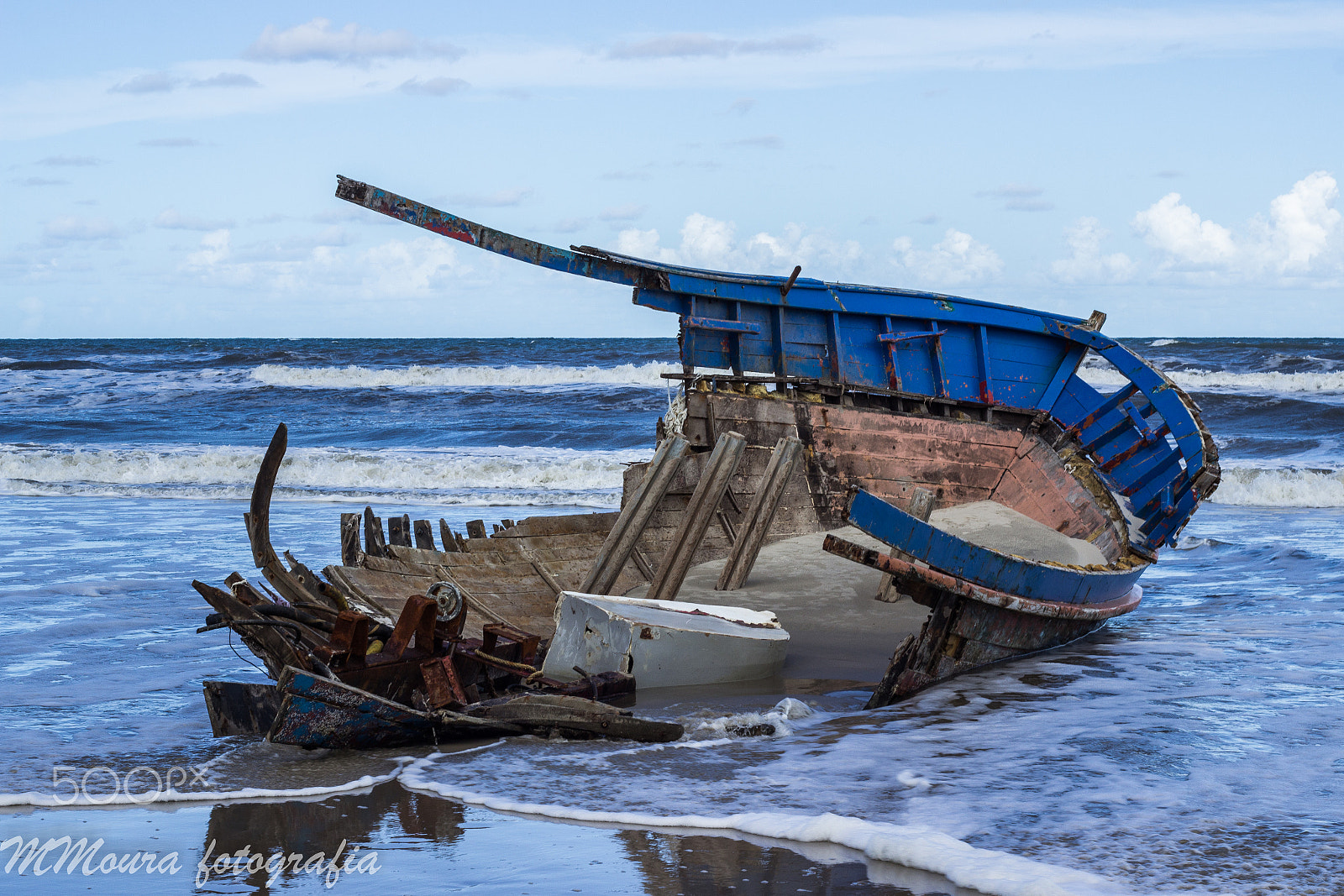 Canon EF 50mm F1.8 II sample photo. Shipwreck - naufragio ilha comprida photography