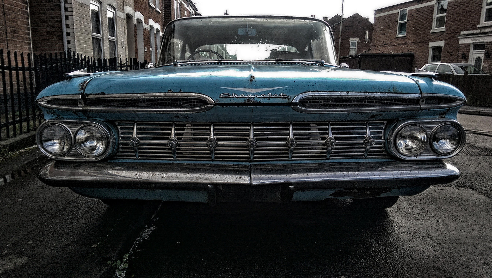 HTC ONE (M8) sample photo. American car - chevrolet photography