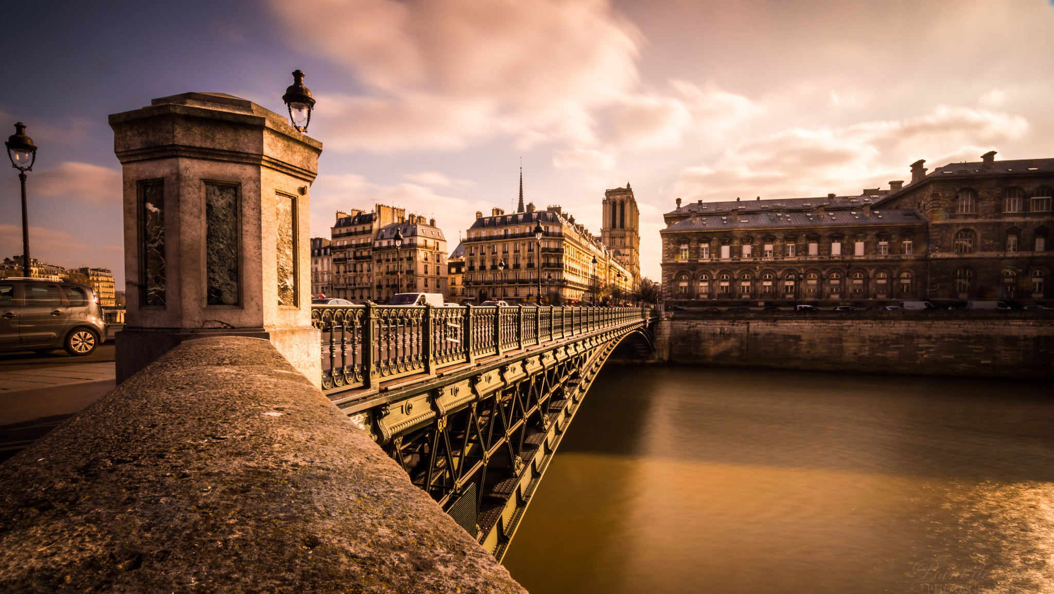 Nikon D7200 sample photo. Bridge of paris photography