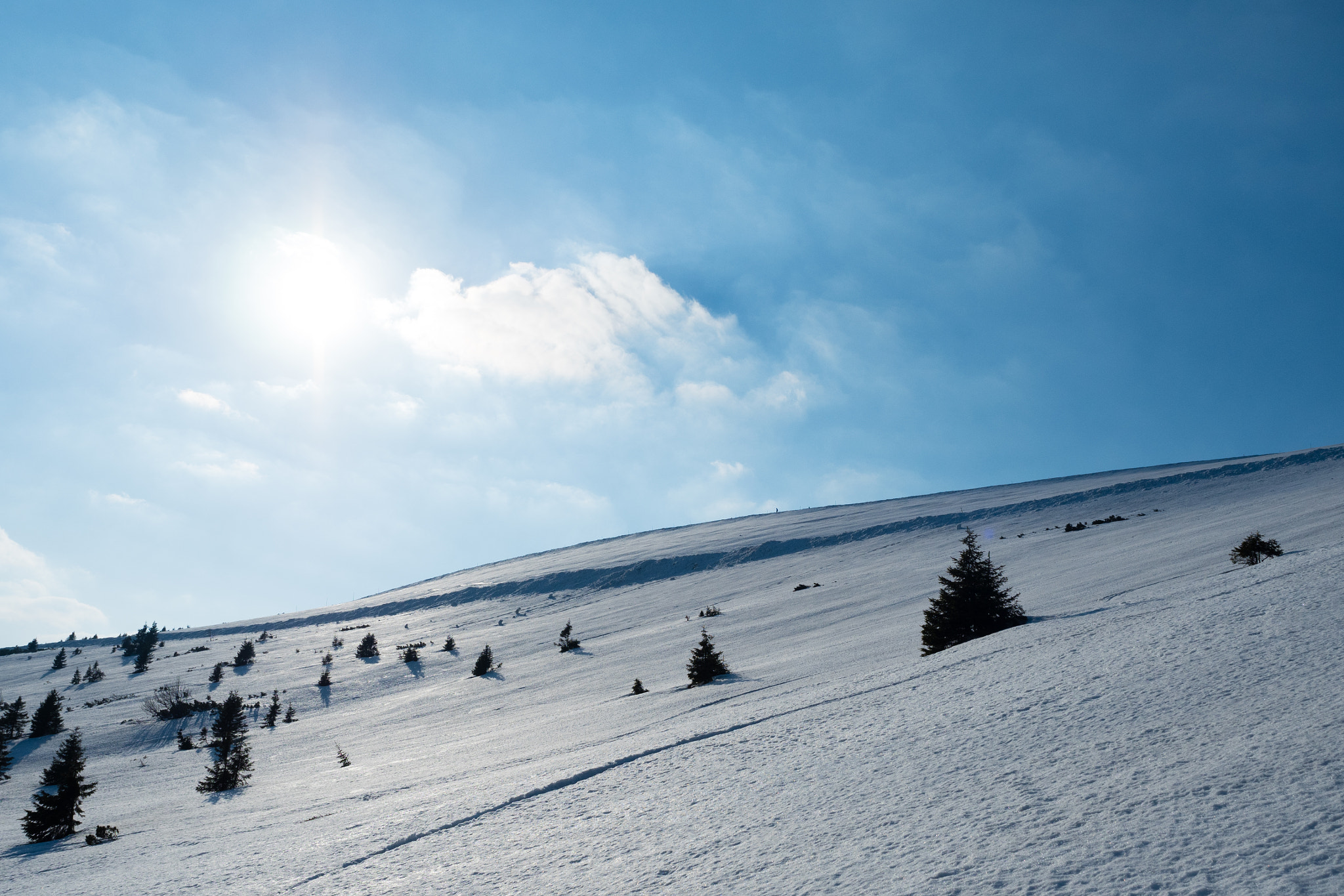 Olympus OM-D E-M5 II + Olympus M.Zuiko Digital ED 12-40mm F2.8 Pro sample photo. Snowscape photography