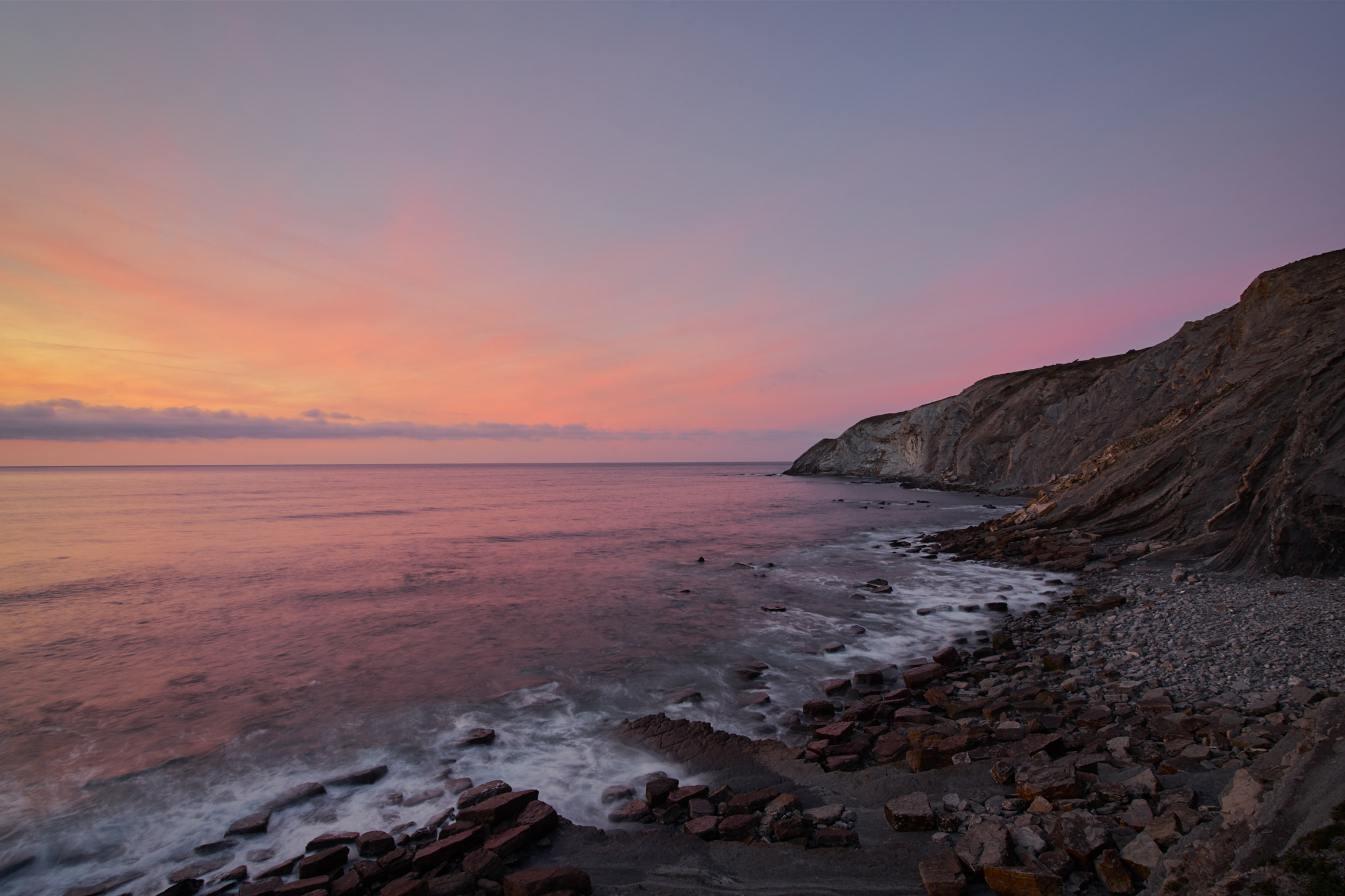 Sony a7 II + Sony DT 50mm F1.8 SAM sample photo. Atardecer en barrika photography