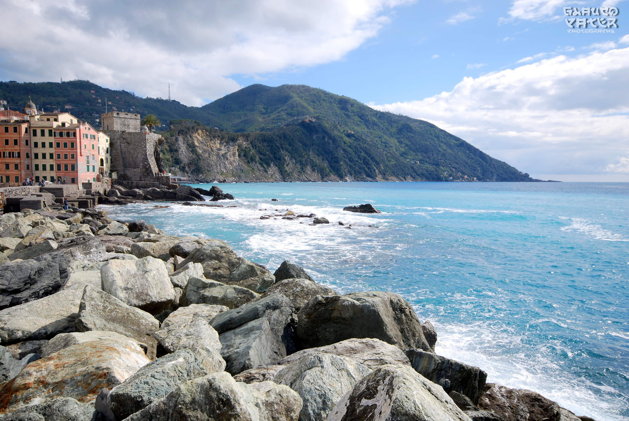 Nikon D60 sample photo. Camogli after the storm photography