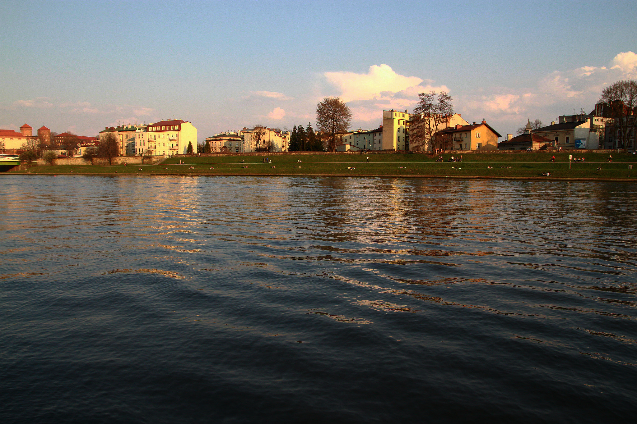 Canon EOS 7D sample photo. Vistula river, cracow photography