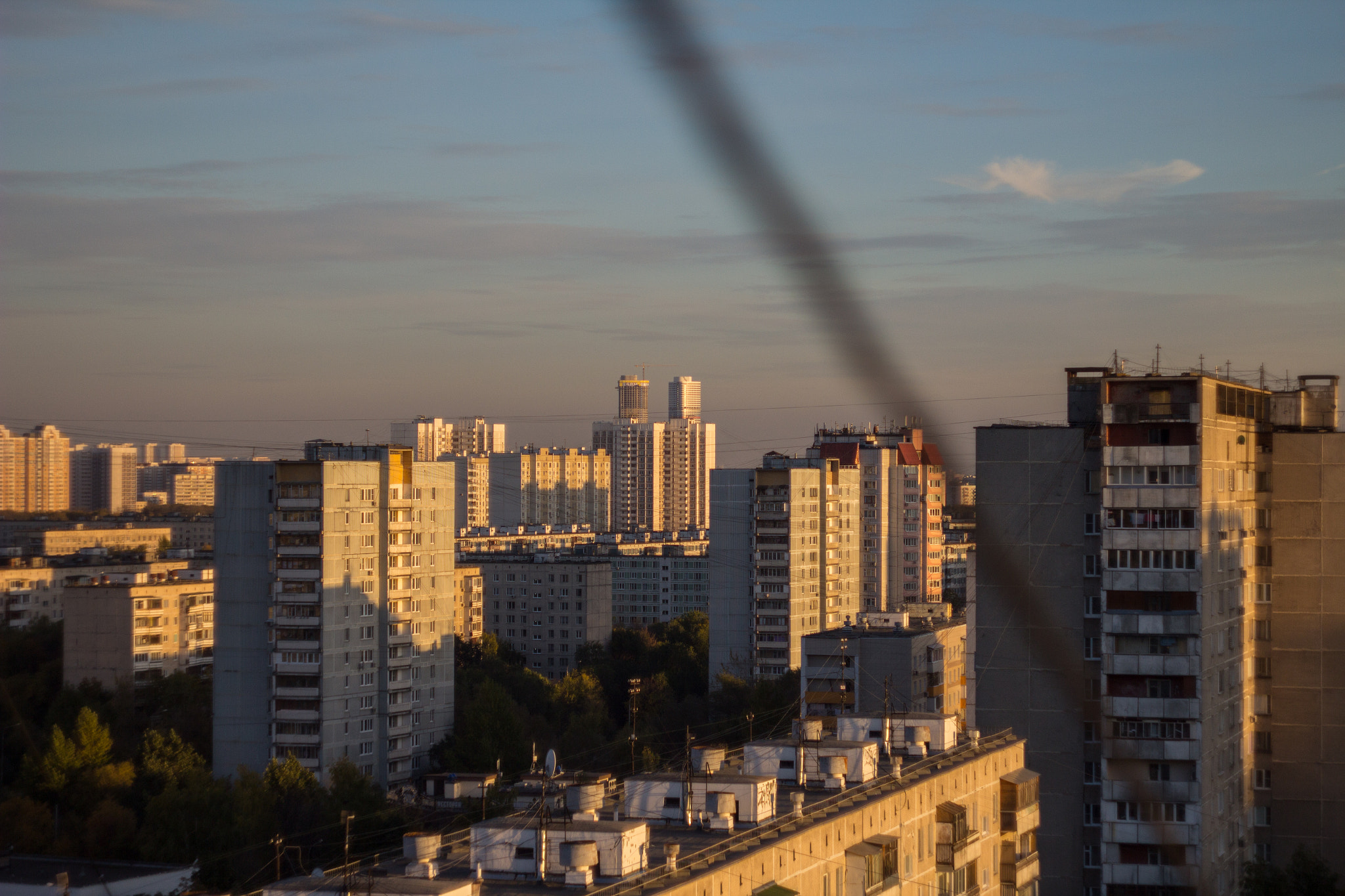 Canon EF 35-80mm f/4-5.6 sample photo. Sunset city photography