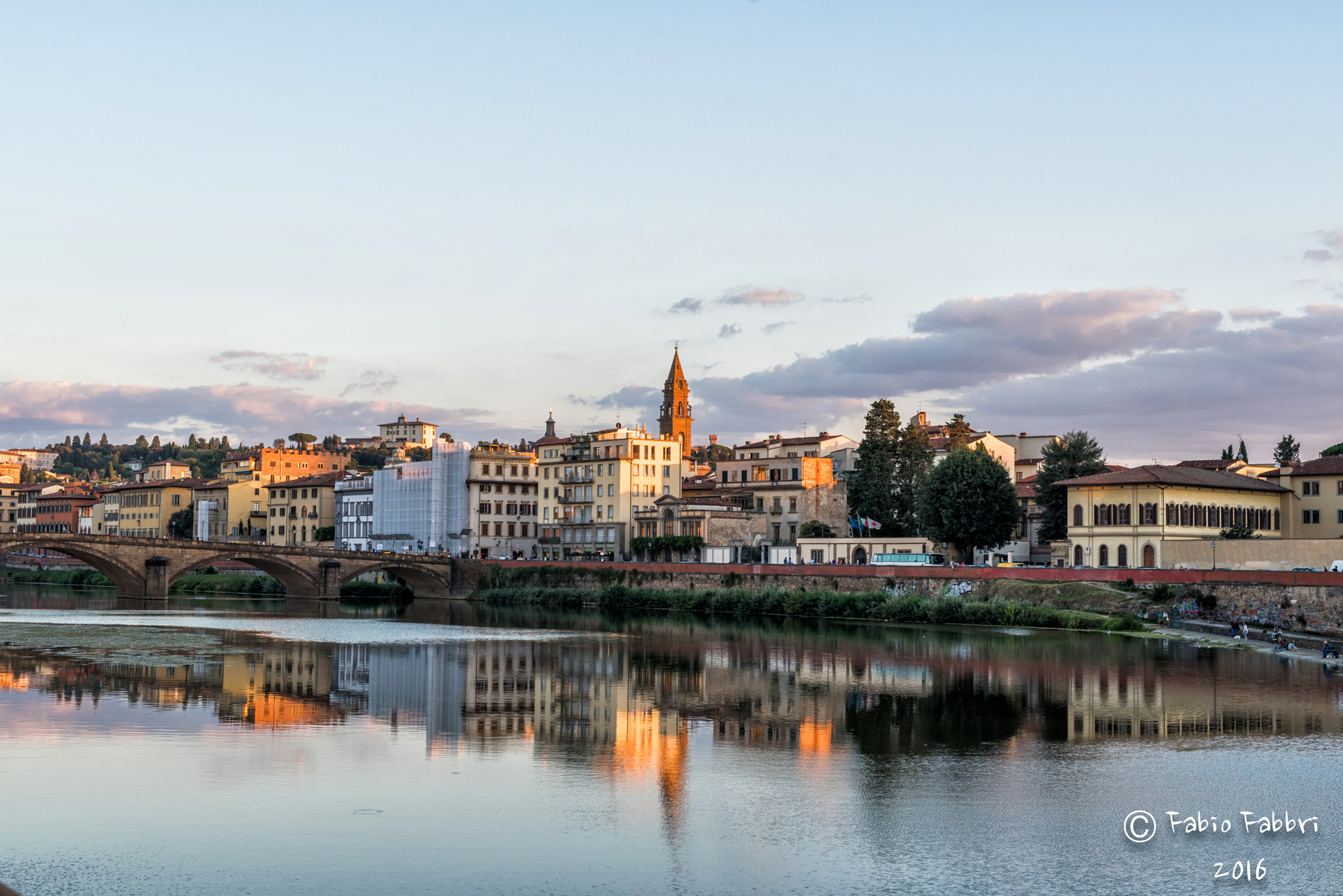 Sigma 50mm F1.4 DG HSM Art sample photo. Firenze riflessi sull'arno photography