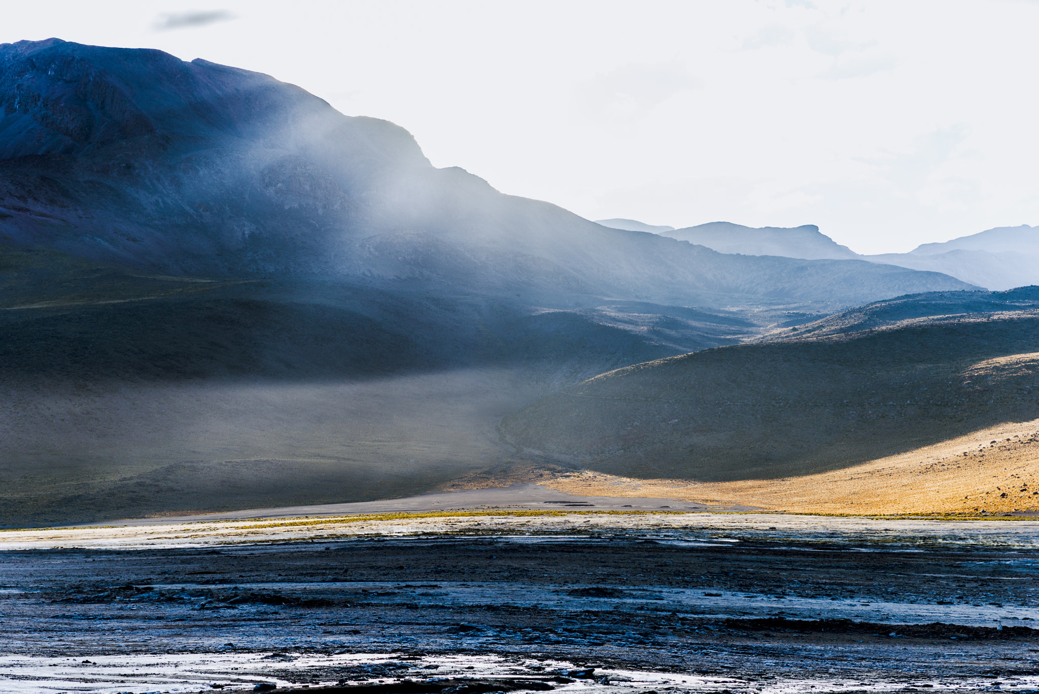 Nikon D610 sample photo. Sunrise at geyser del tatio, calama, chile photography