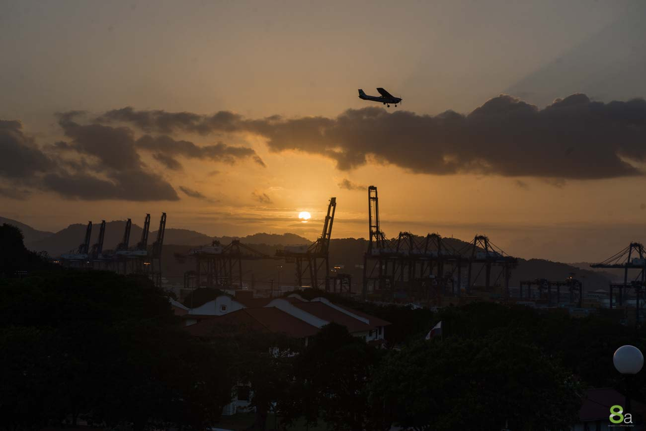 Nikon AF-S Nikkor 24-70mm F2.8G ED sample photo. View from the panama canal administration building photography