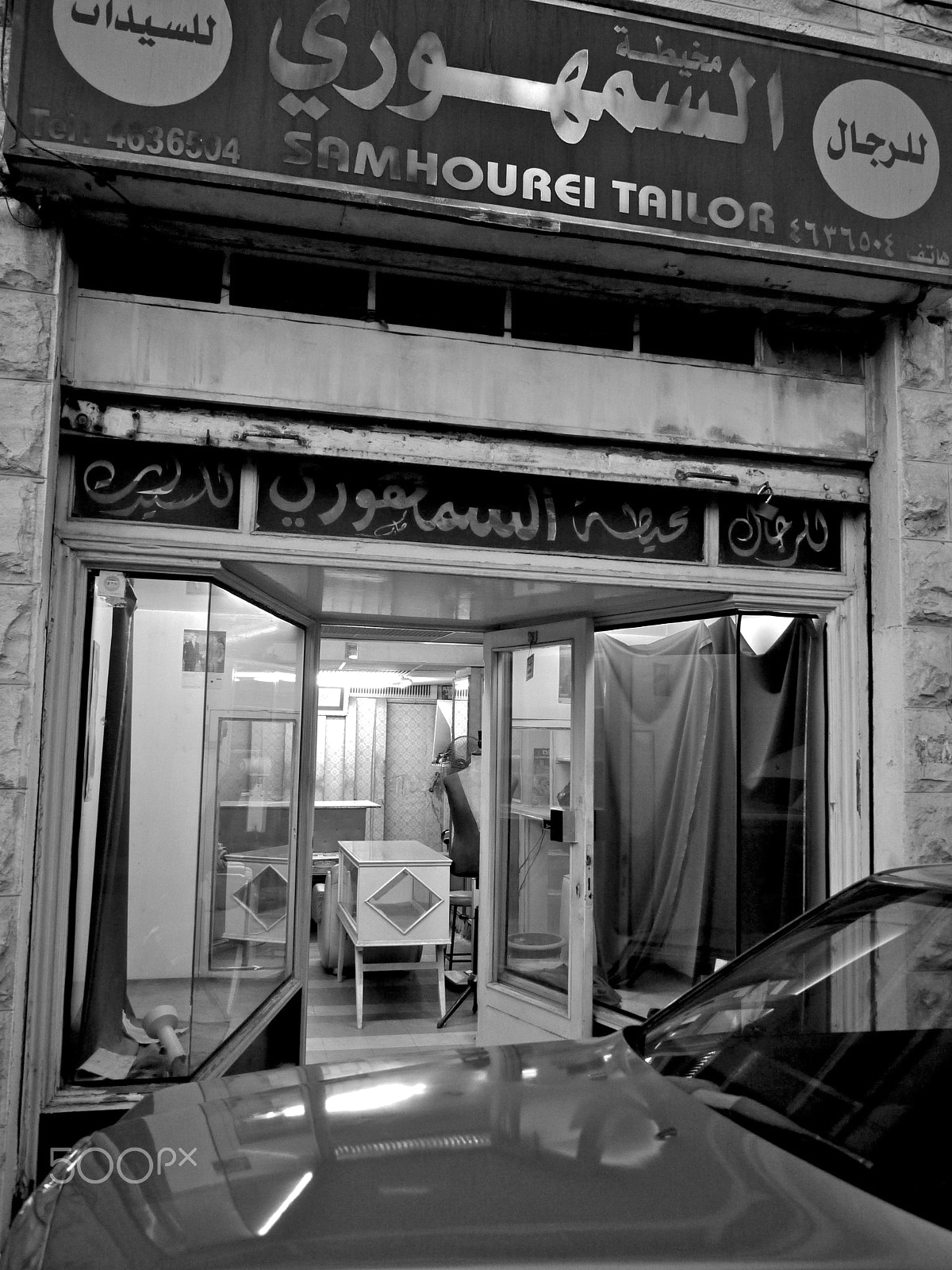 Panasonic Lumix DMC-G1 sample photo. Tailors in jebel al weibdeh photography