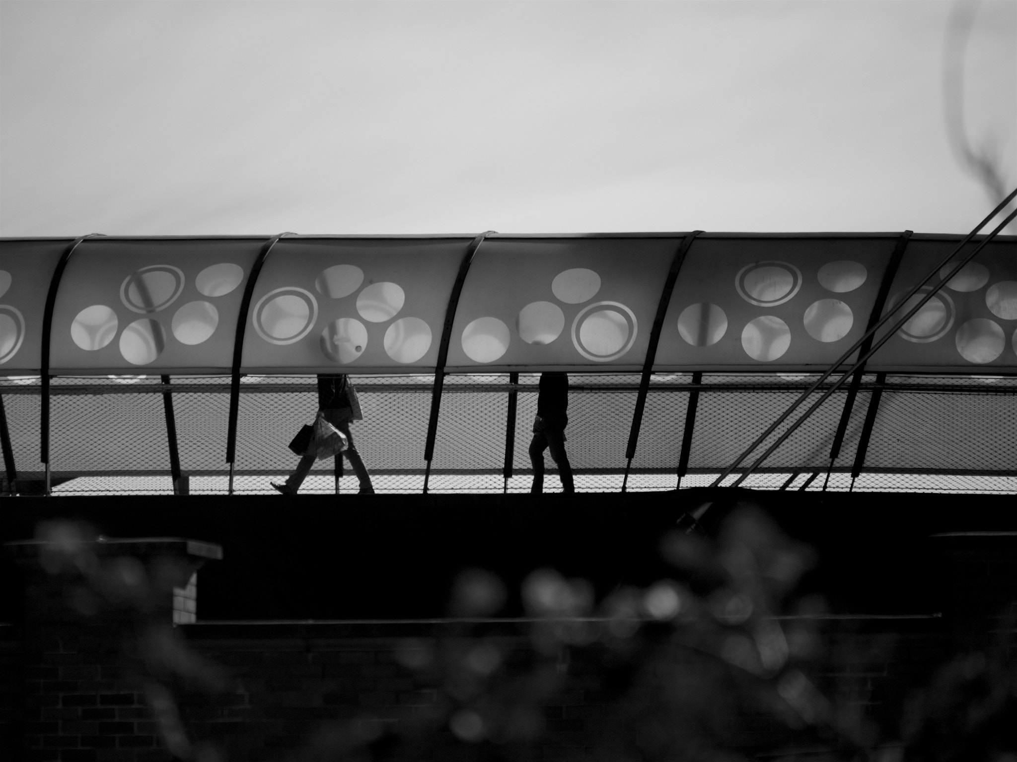 Olympus OM-D E-M5 II sample photo. Bridge, shopping centre birmingham uk photography