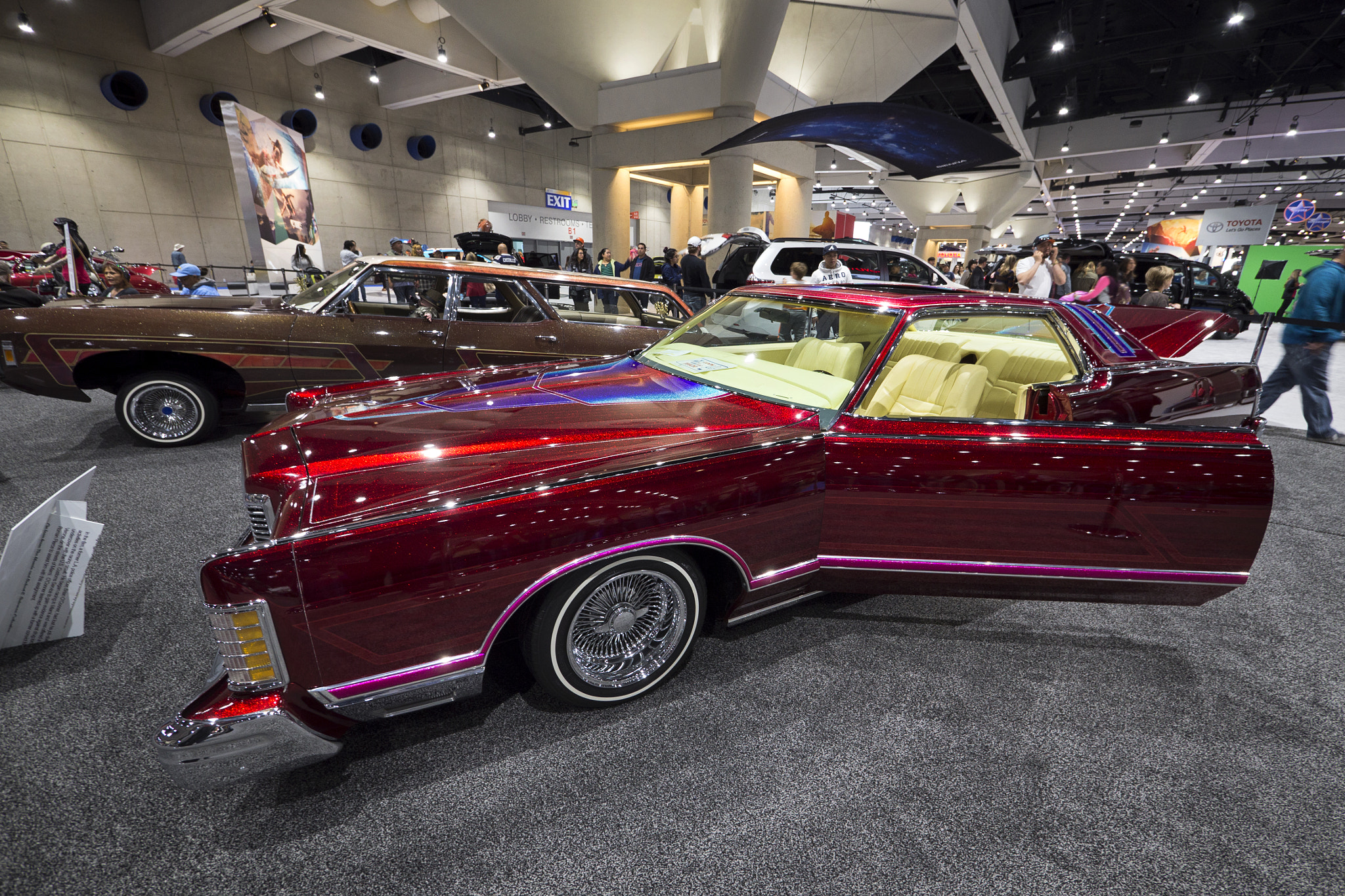 Panasonic Lumix DMC-GH3 + Panasonic Lumix G Vario 7-14mm F4 ASPH sample photo. 2017 san diego international auto show photography