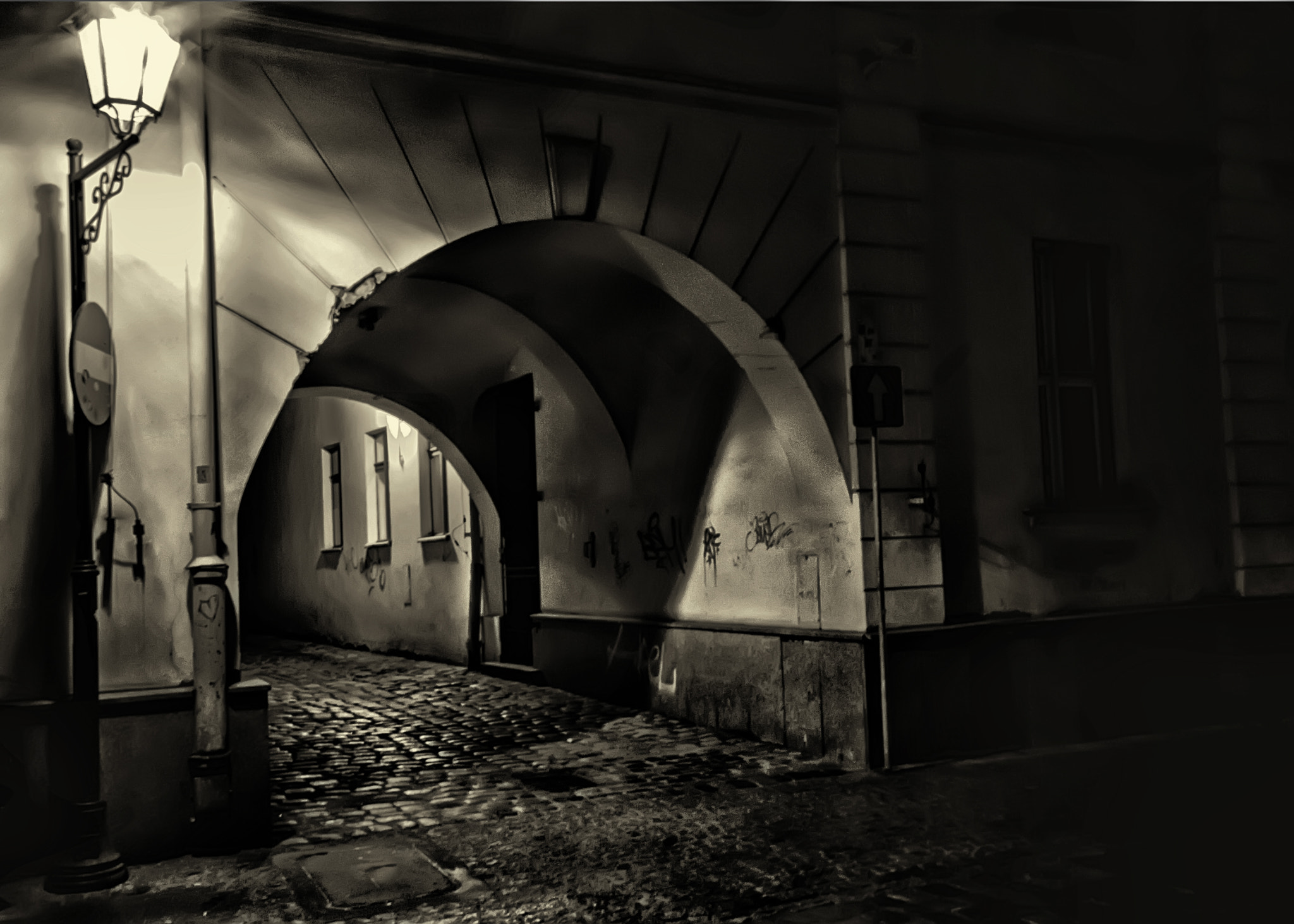 Sigma 10-20mm F4-5.6 EX DC HSM sample photo. Bydgoszcz dark side photography