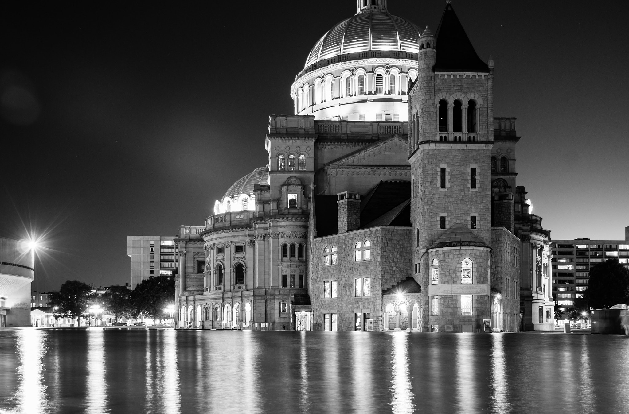 Nikon D3100 sample photo. Church of the christ, scientist hq photography