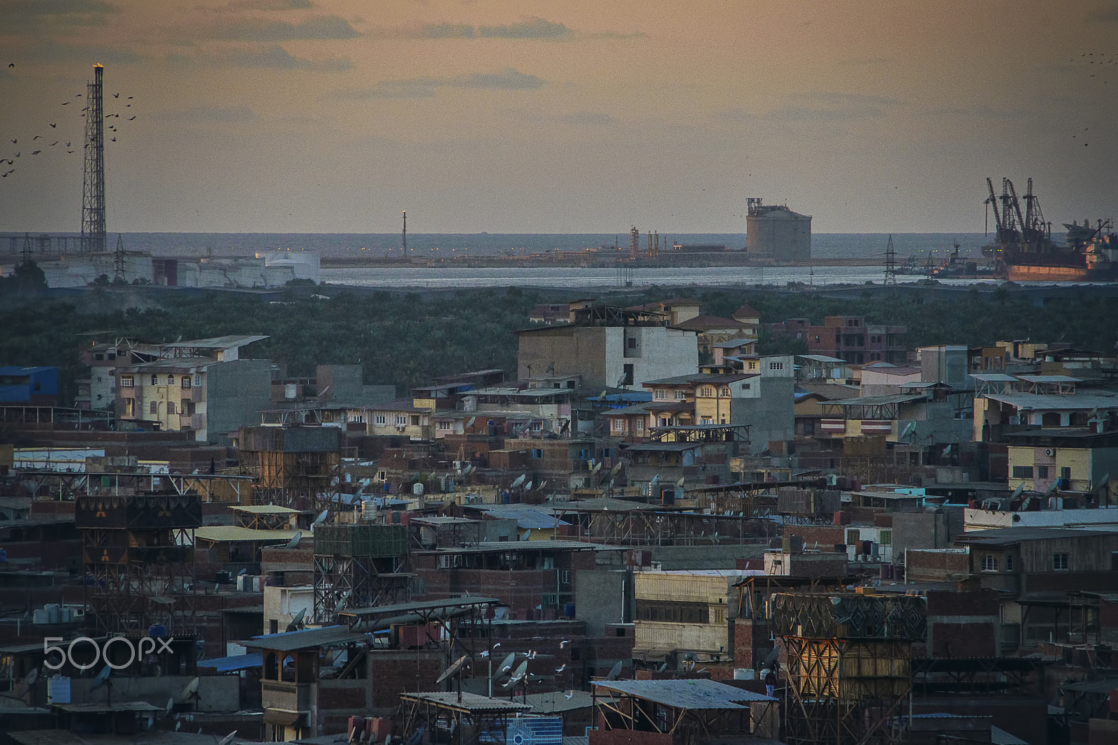 Nikon D5500 + Sigma 18-250mm F3.5-6.3 DC OS HSM sample photo. Nile & skyline of majestic city +1 photography