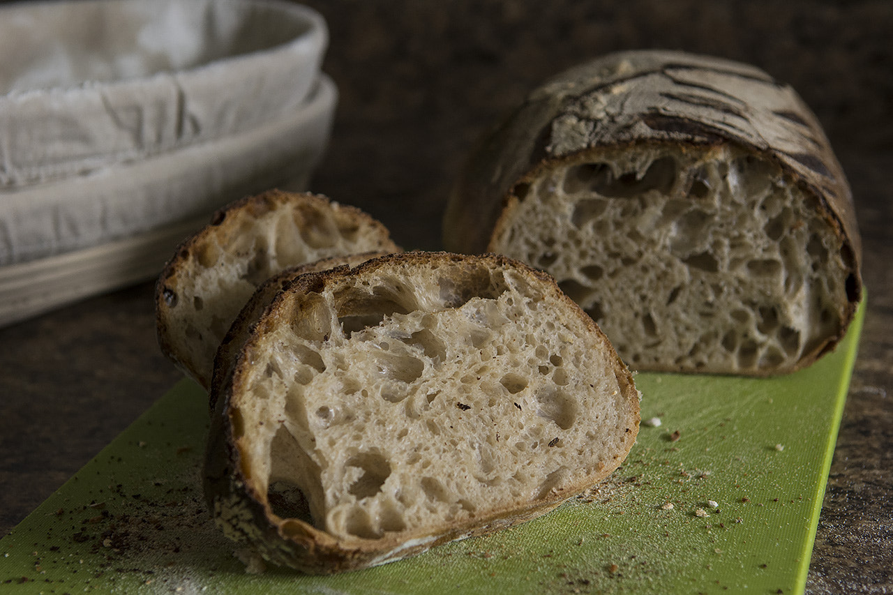 Nikon D7100 sample photo. Sourdough photography