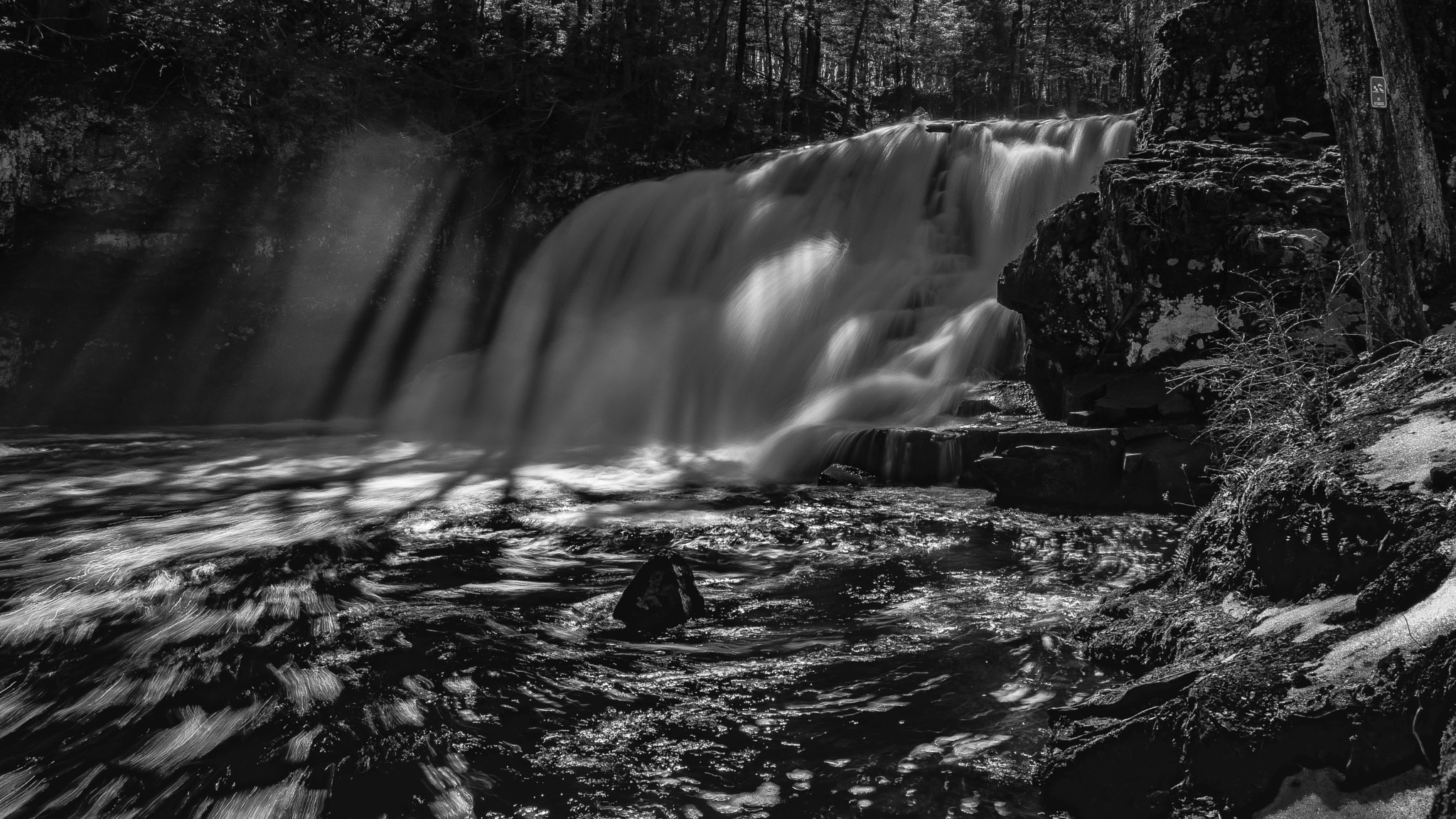 Sony E 18-200mm F3.5-6.3 OSS sample photo. Wadsworth falls 1 photography