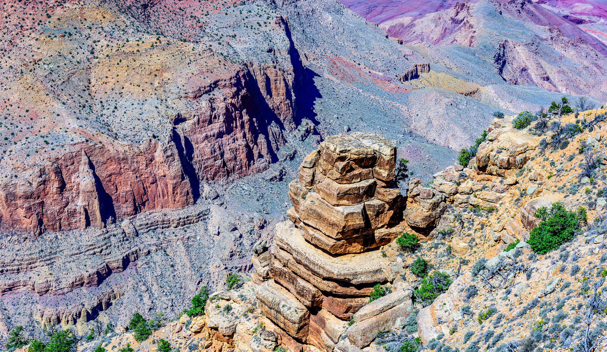 Tamron SP 70-200mm F2.8 Di VC USD sample photo. Cotton canyon photography