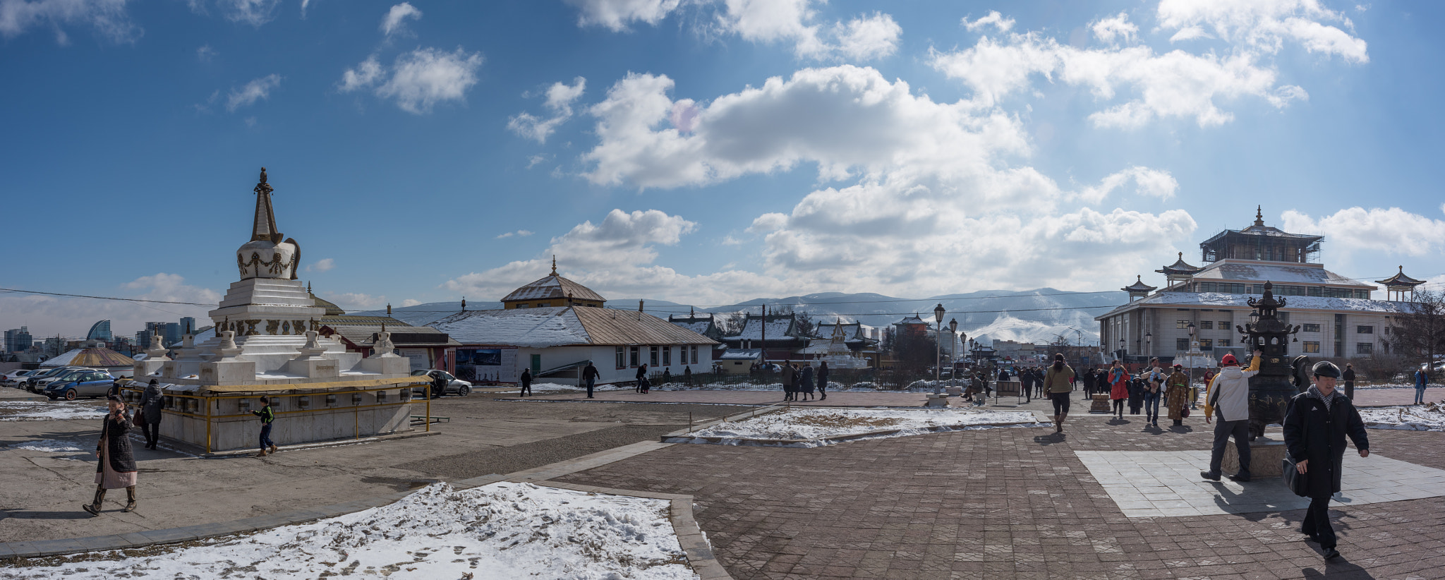 Nikon D810 sample photo. Looking south to bogd khan uul photography