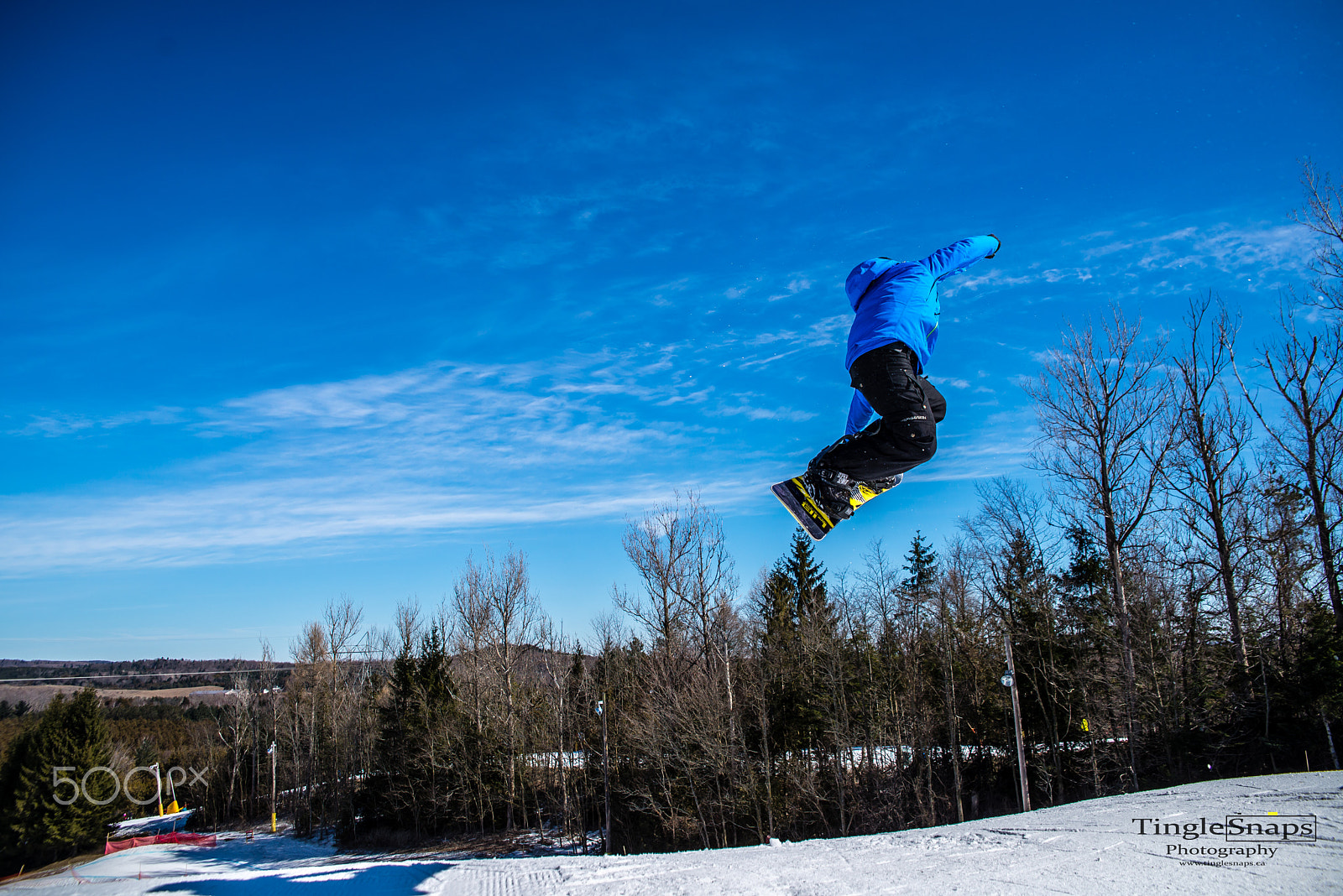 Sigma 24-70mm F2.8 EX DG HSM sample photo. Snowboard jump photography