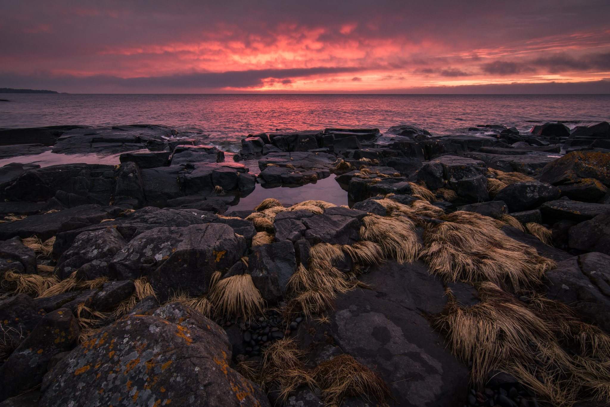 Nikon D7100 sample photo. Morning on lake superior photography