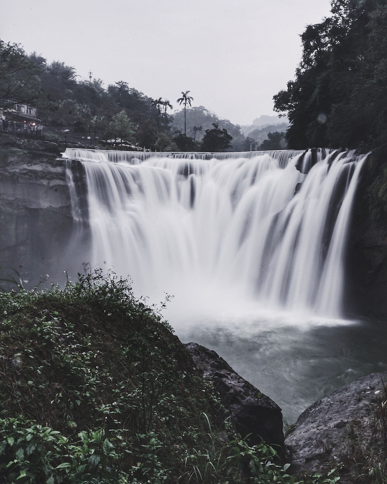 Sony a7 II sample photo. Shifen waterfall photography