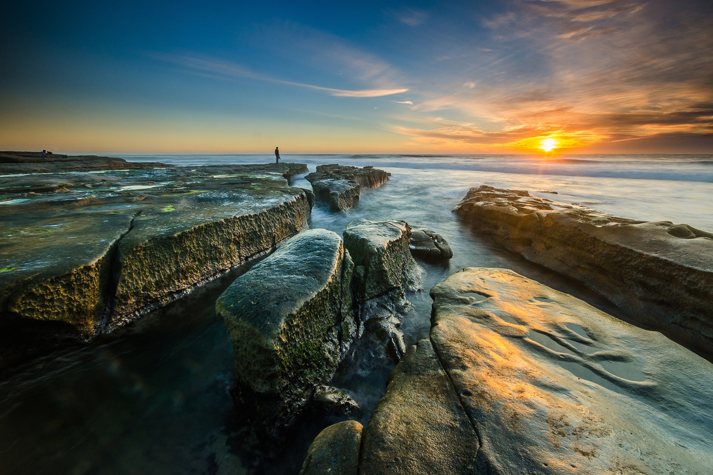 Sigma 10-20mm F4-5.6 EX DC HSM sample photo. La jolla sunset photography