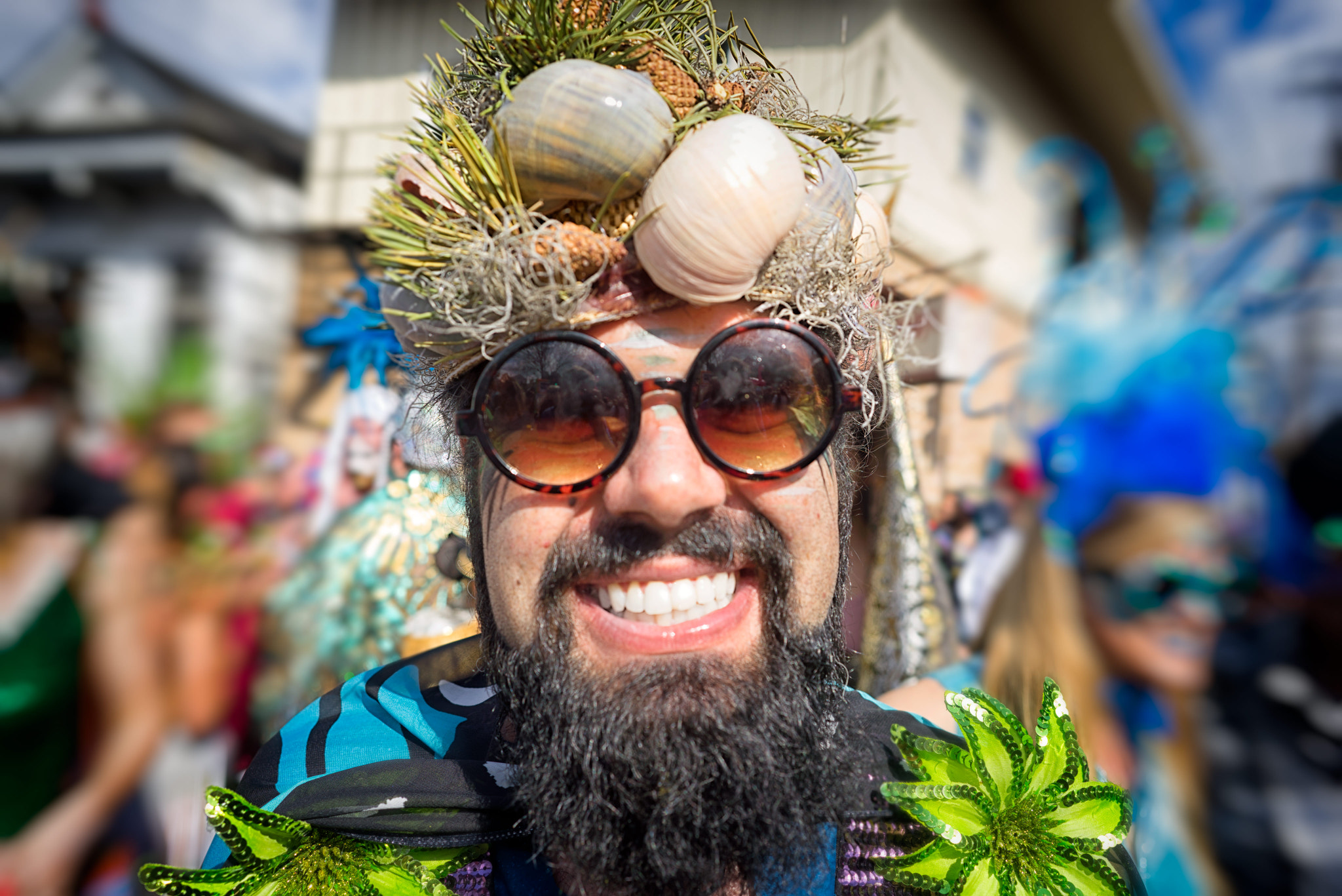 Sony a7R + ZEISS Batis 25mm F2 sample photo. St. anne's parade mardi gras 2017 photography