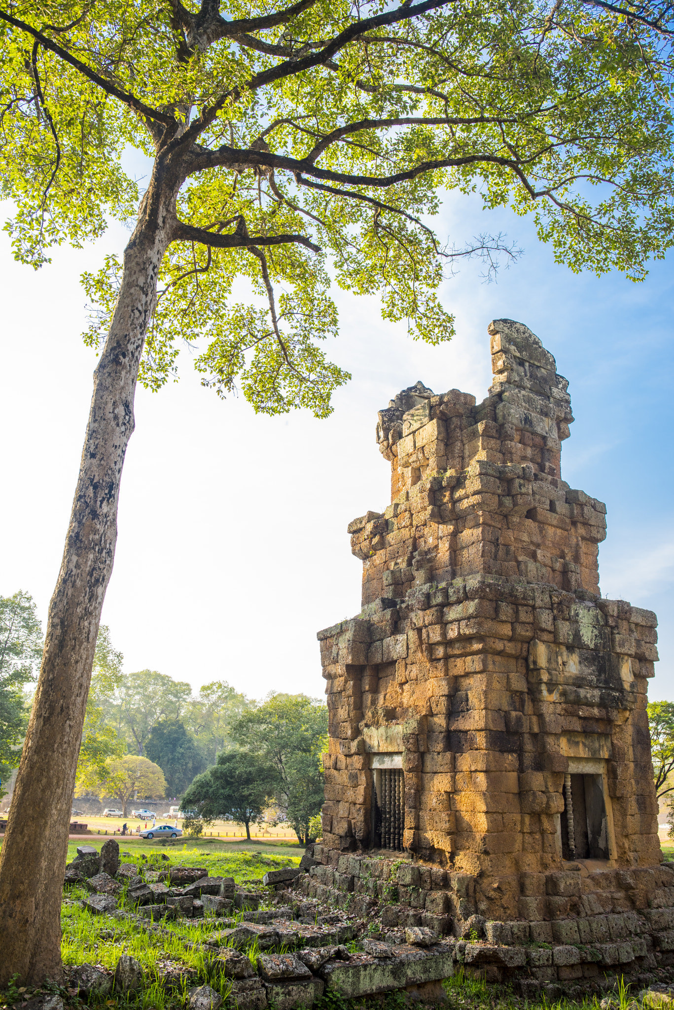 Nikon D810 sample photo. Smile of angkot wat photography