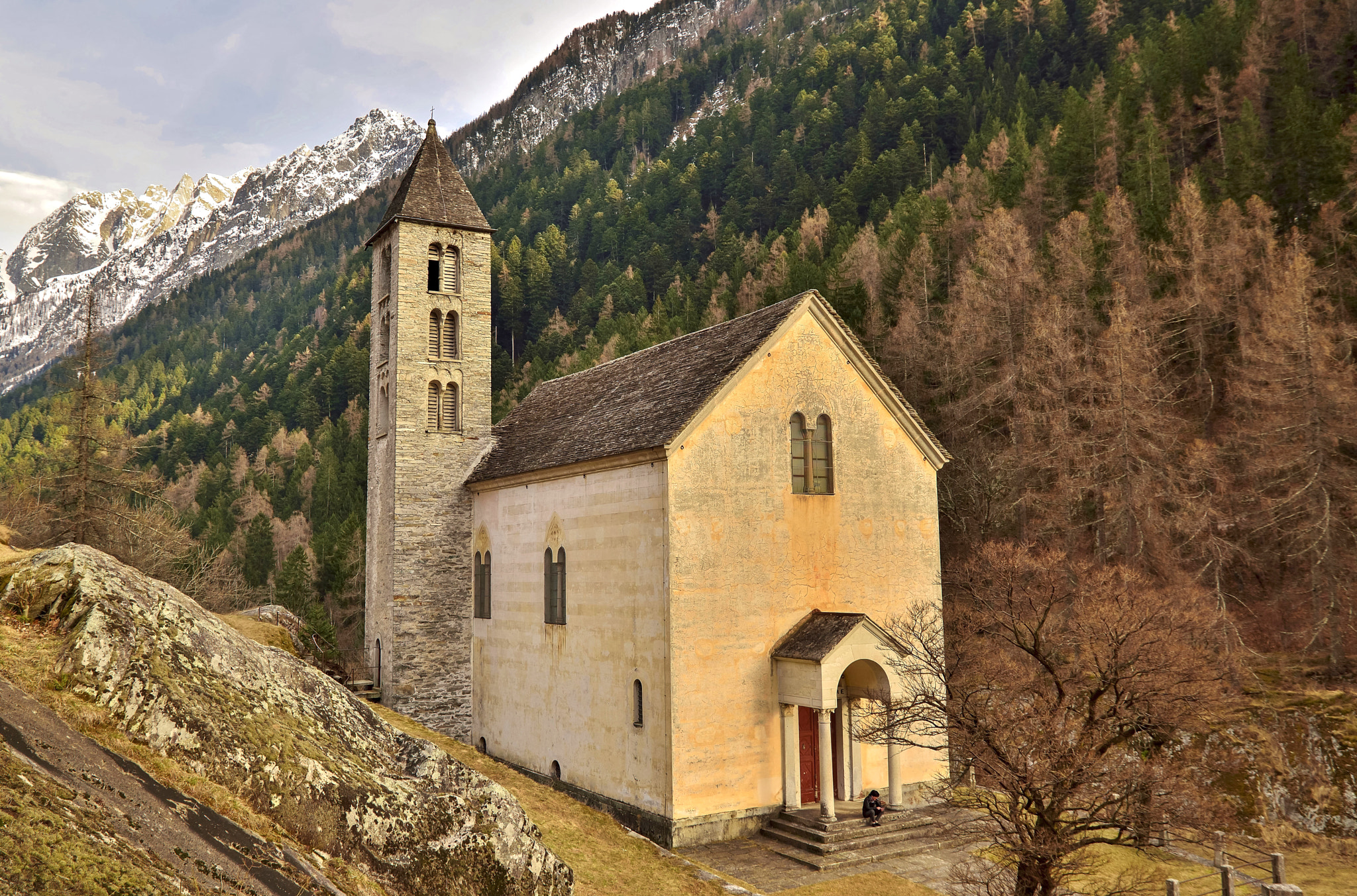 Nikon D610 sample photo. The church closed photography