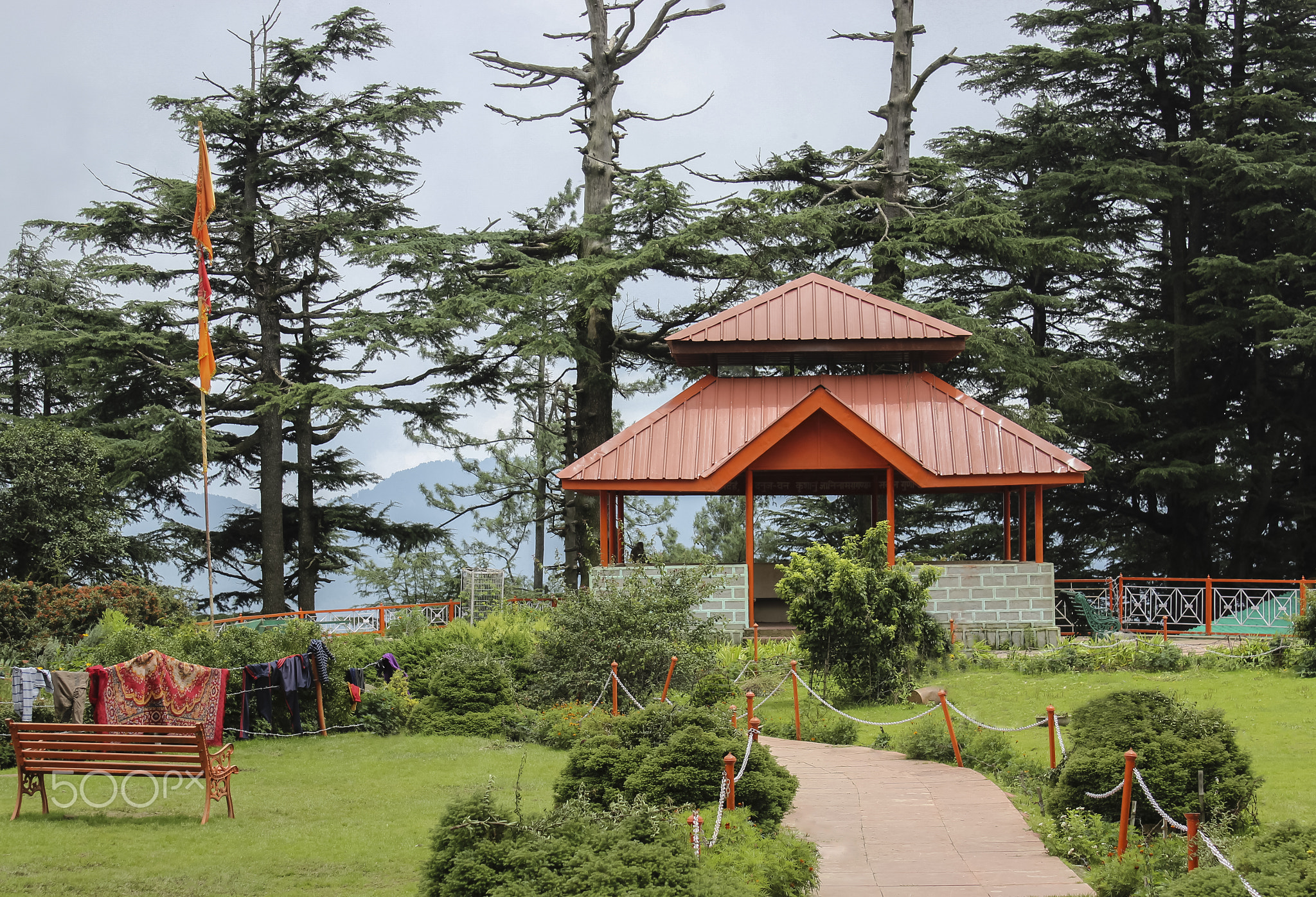 Cozy house in Asian style