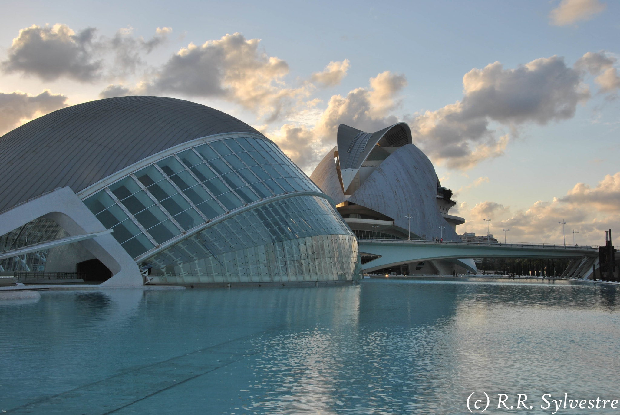 Nikon D3000 sample photo. Hemisferic y palau photography