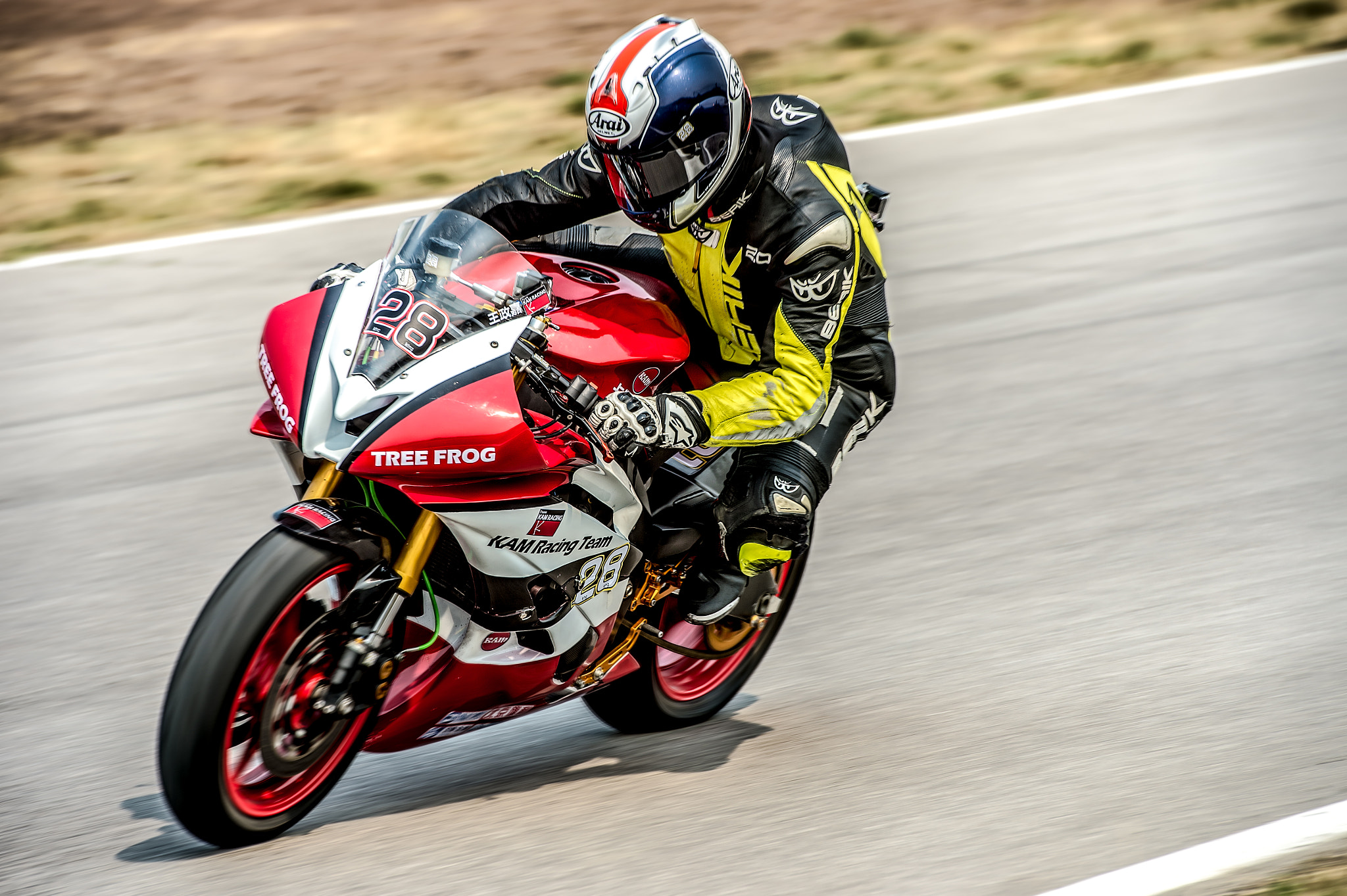 Nikon AF-S Nikkor 70-200mm F2.8G ED VR II sample photo. Moto gp photography