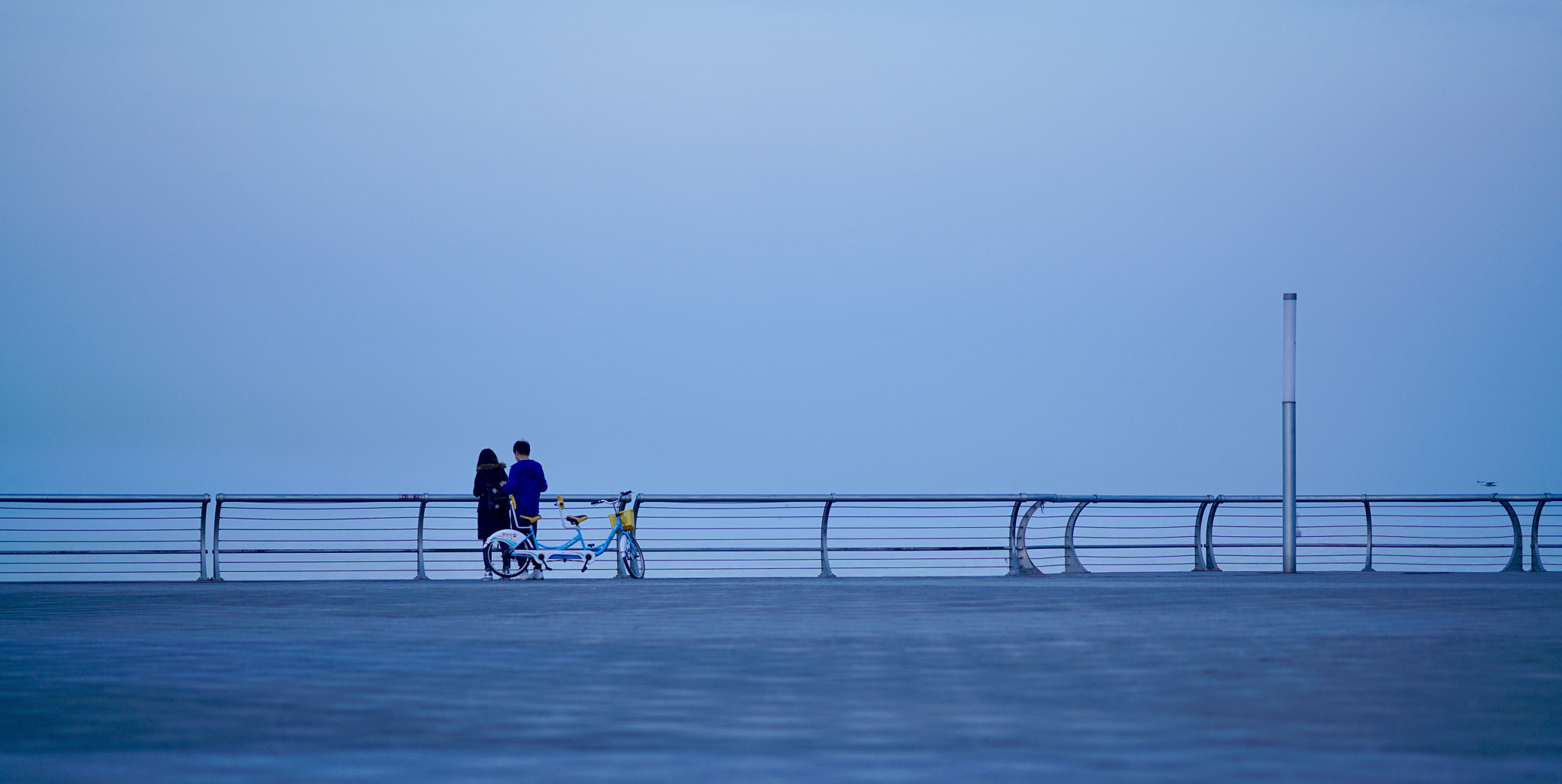 Sony a7R II + Sony FE 85mm F1.4 GM sample photo. Nightfall photography