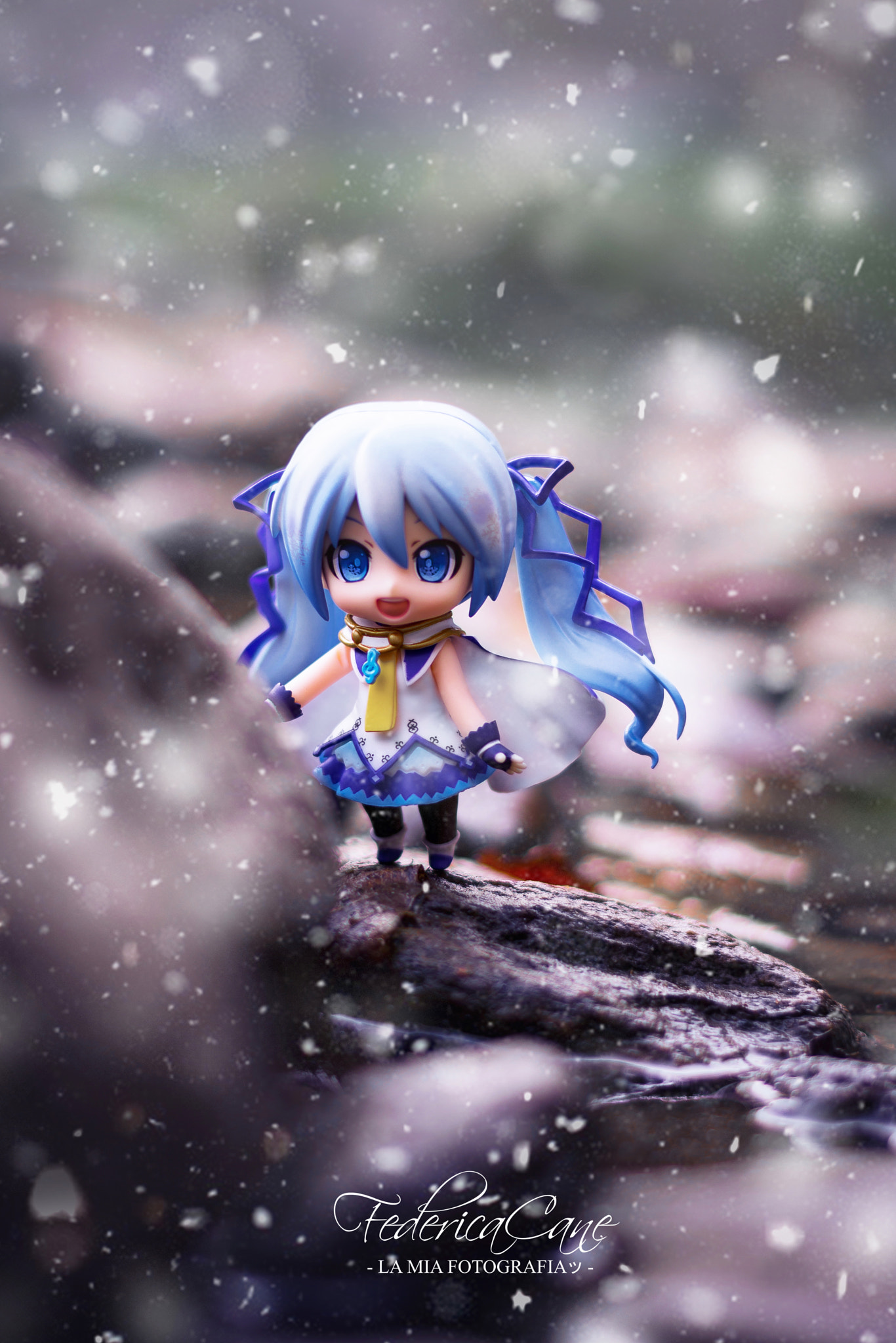 Nikon D7200 + Nikon AF-S Nikkor 50mm F1.8G sample photo. Miku snow magical photography