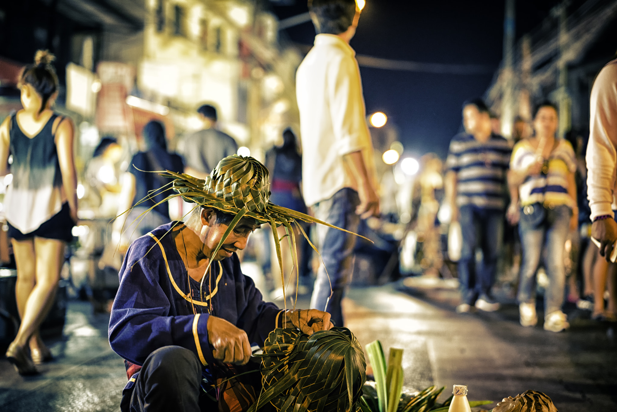 ZEISS Otus 55mm F1.4 sample photo. Hat maker chaing mai photography