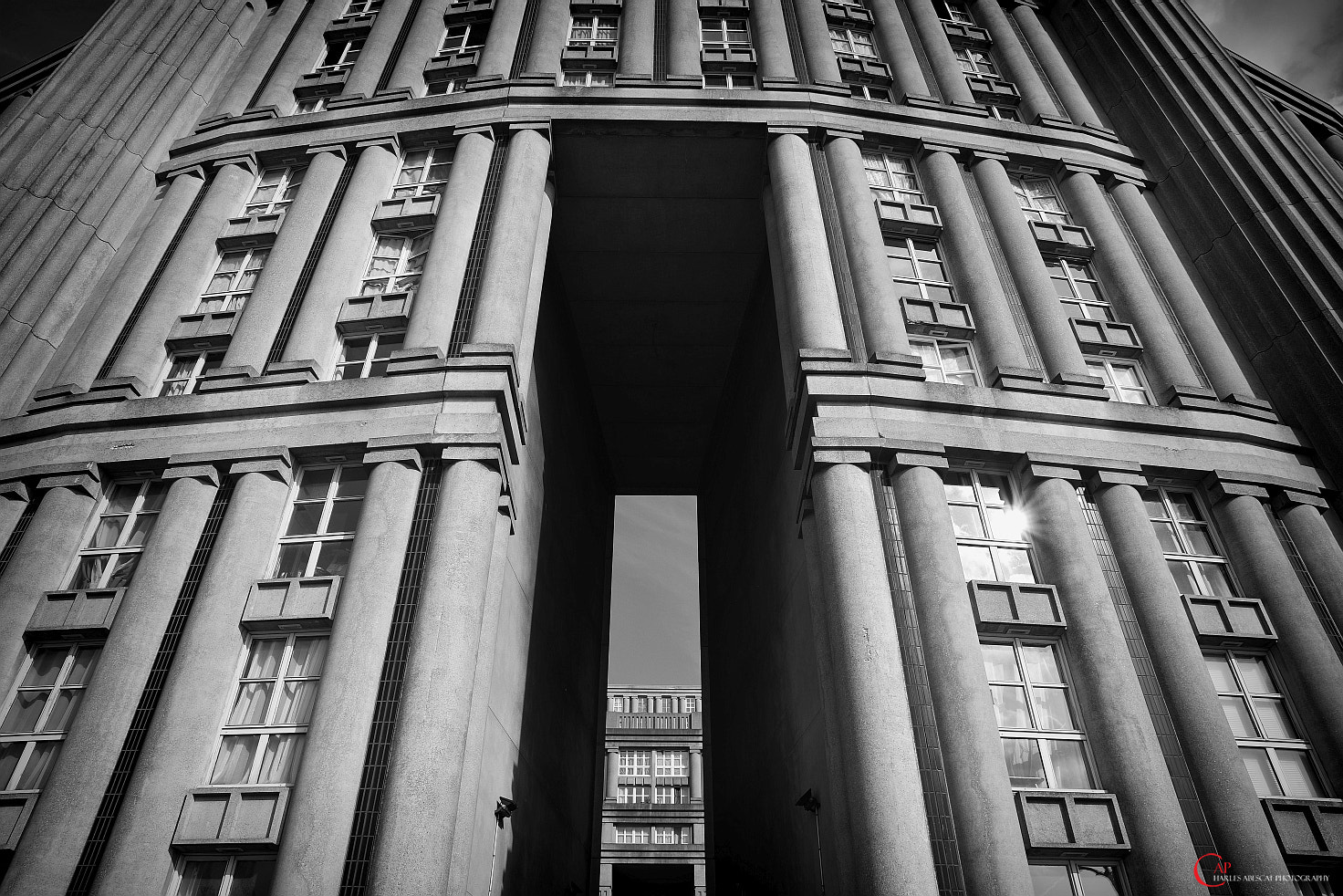 Pentax K-1 sample photo. Palacio d'abraxas - ricardo bofill architecte photography