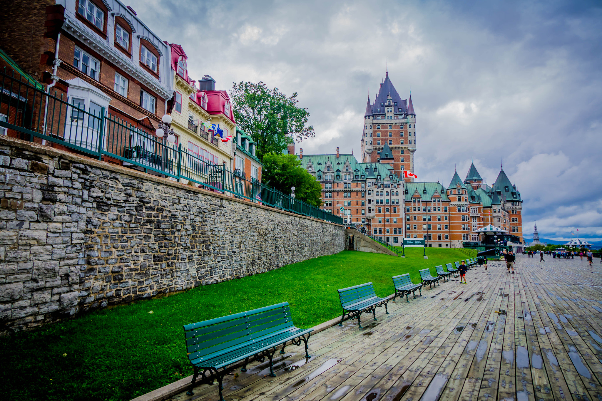 24-200mm F2.8 sample photo. Fairmont le château frontenac photography
