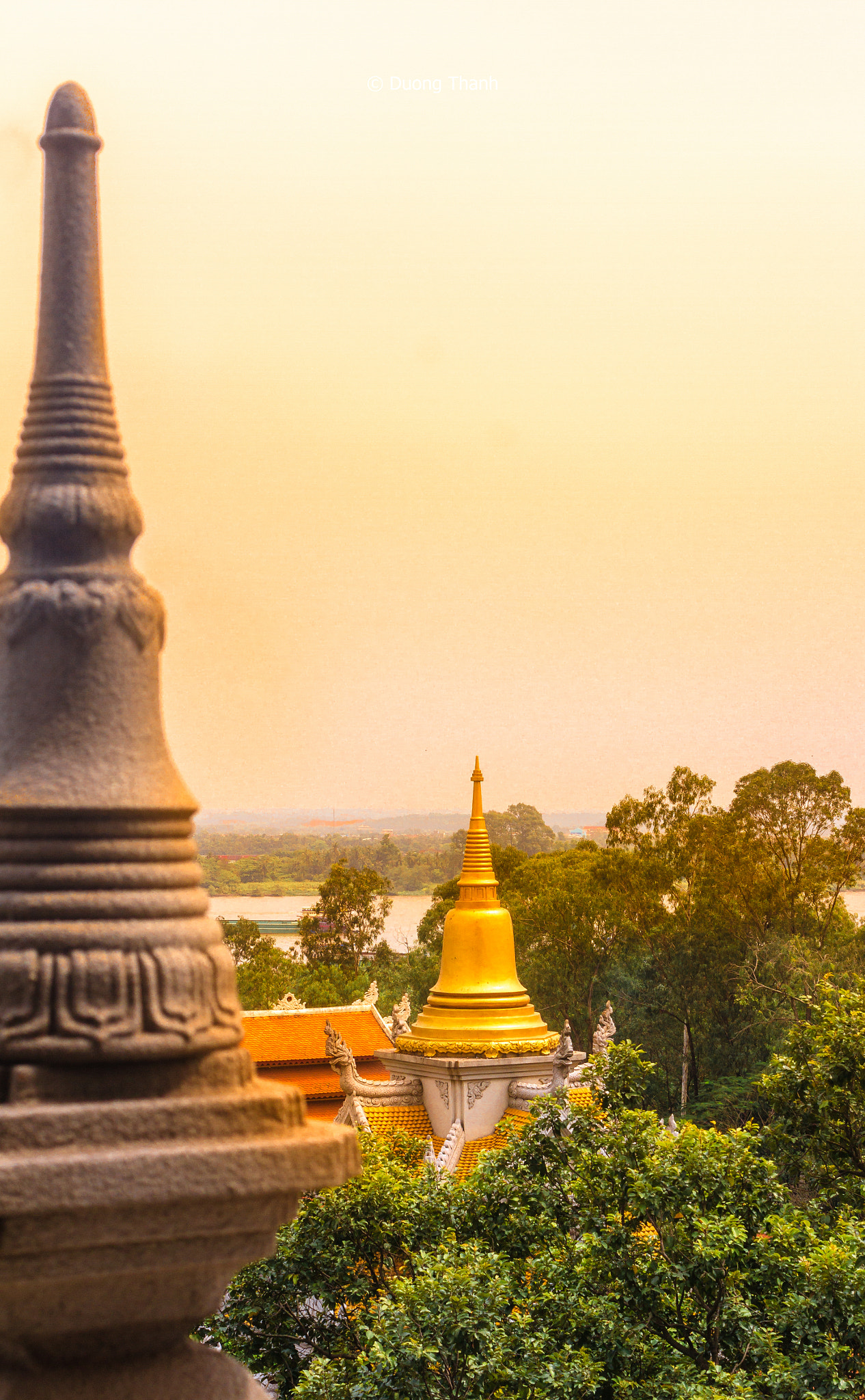 Canon EF 40mm F2.8 STM sample photo. Buu long pagoda photography
