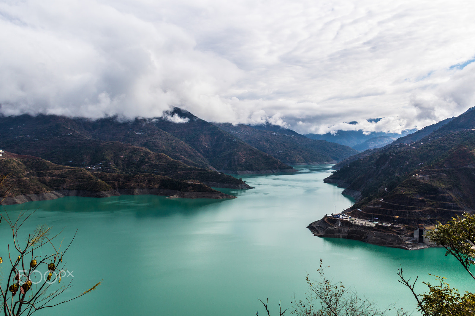 Canon EF-S 18-200mm F3.5-5.6 IS sample photo. Tehri dam photography