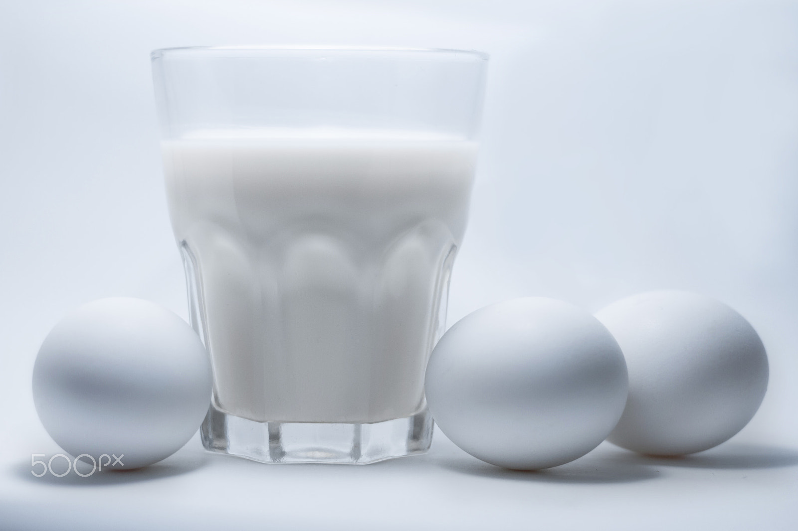 Canon EOS 7D sample photo. Milk in a glass jar and eggs photography