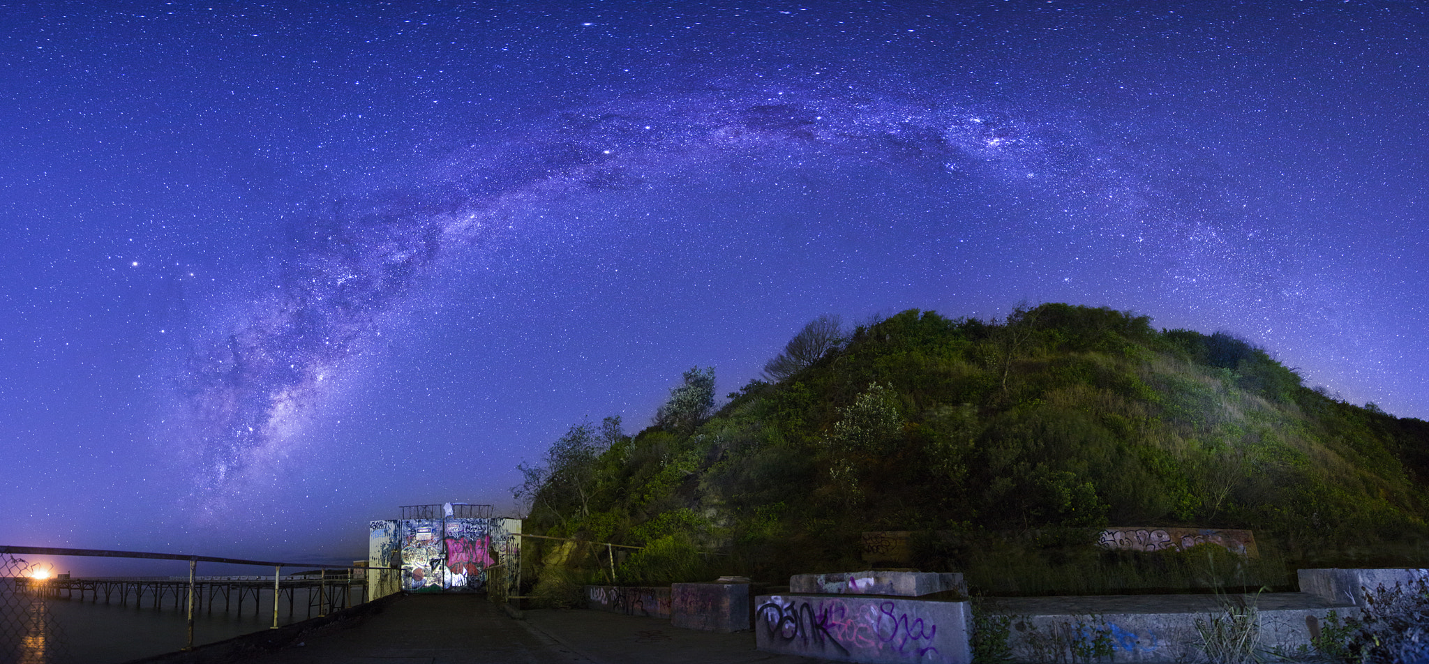 Canon EOS 6D sample photo. Winter milky way down under photography