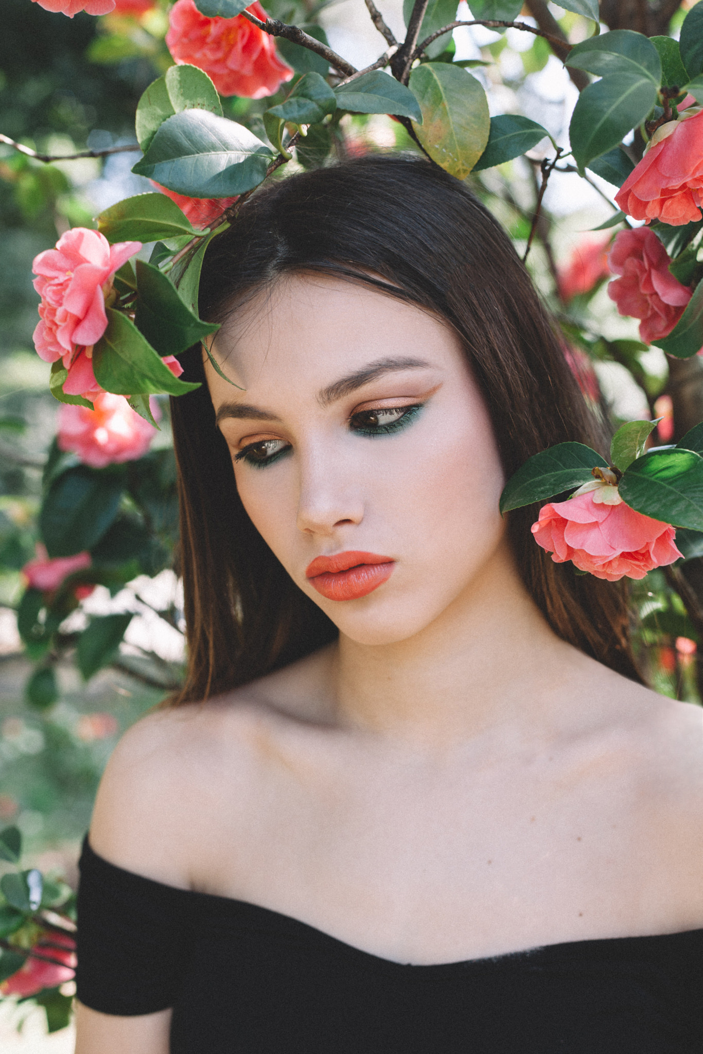 Canon EF 50mm F1.8 II sample photo. Camelia photography