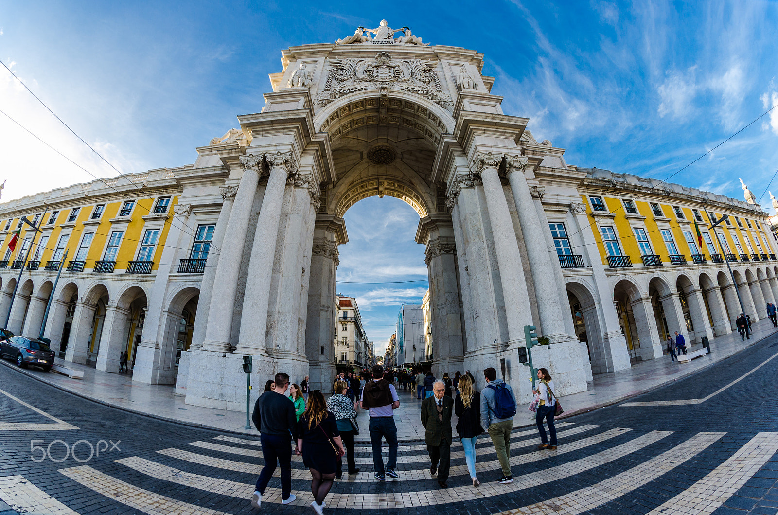 Nikon D5100 sample photo. Arco da rua augusta - lisbon photography