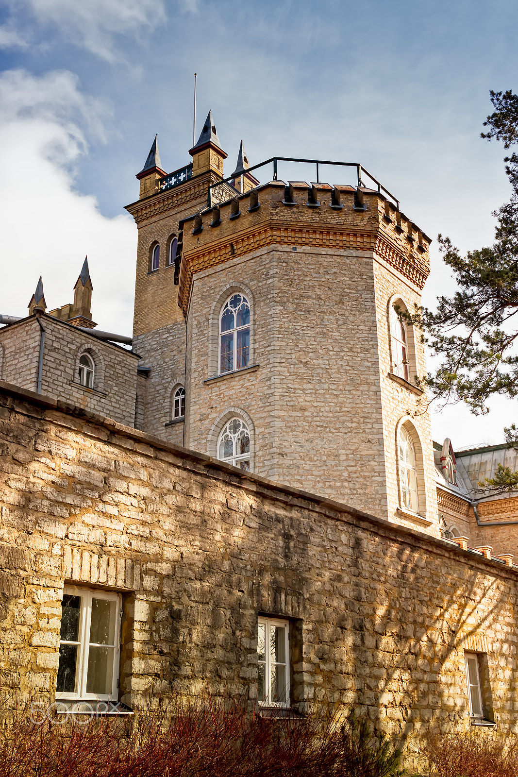 Canon EF-S 24mm F2.8 STM sample photo. Towers of the laitse castle photography