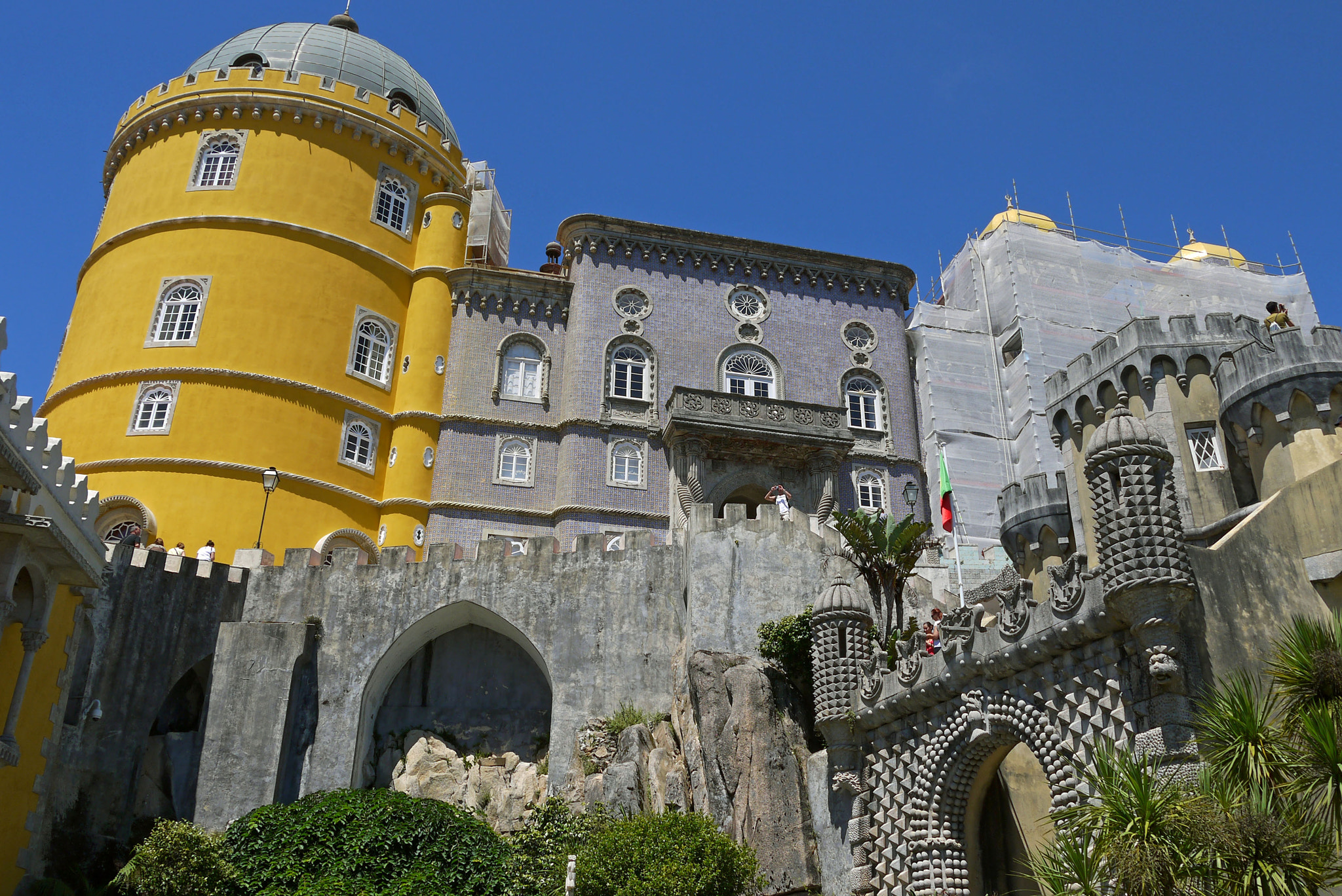 Panasonic Lumix DMC-GF3 sample photo. Pena palace, sintra. portugal. photography