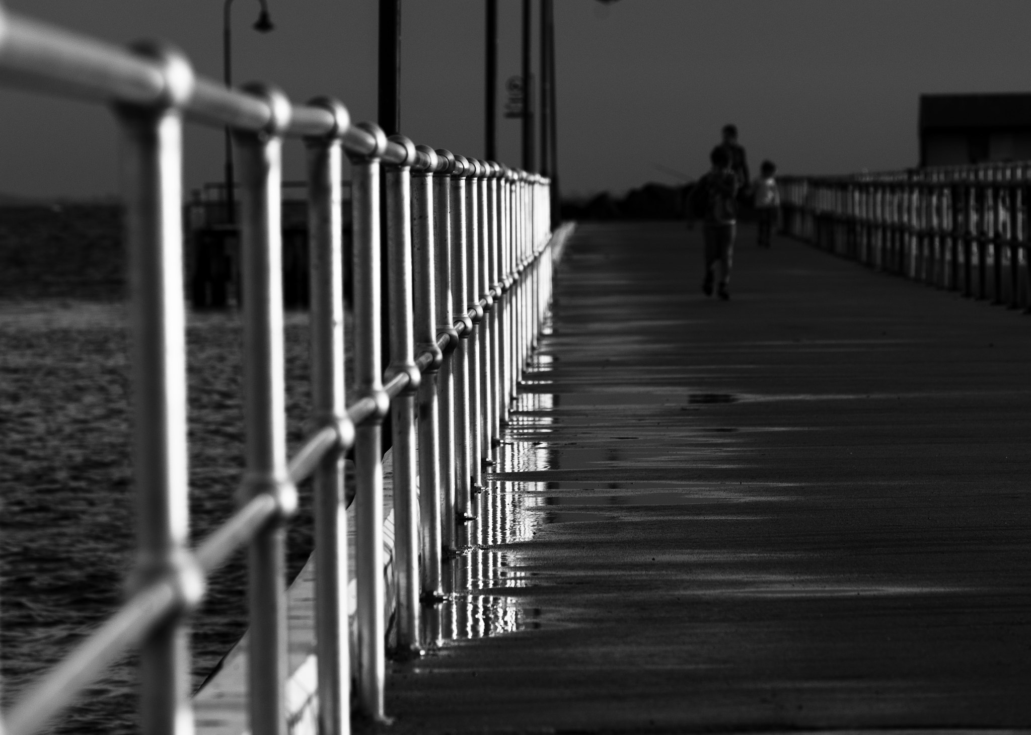 Nikon AF-S Nikkor 70-200mm F2.8G ED VR II sample photo. Portarlington pier photography