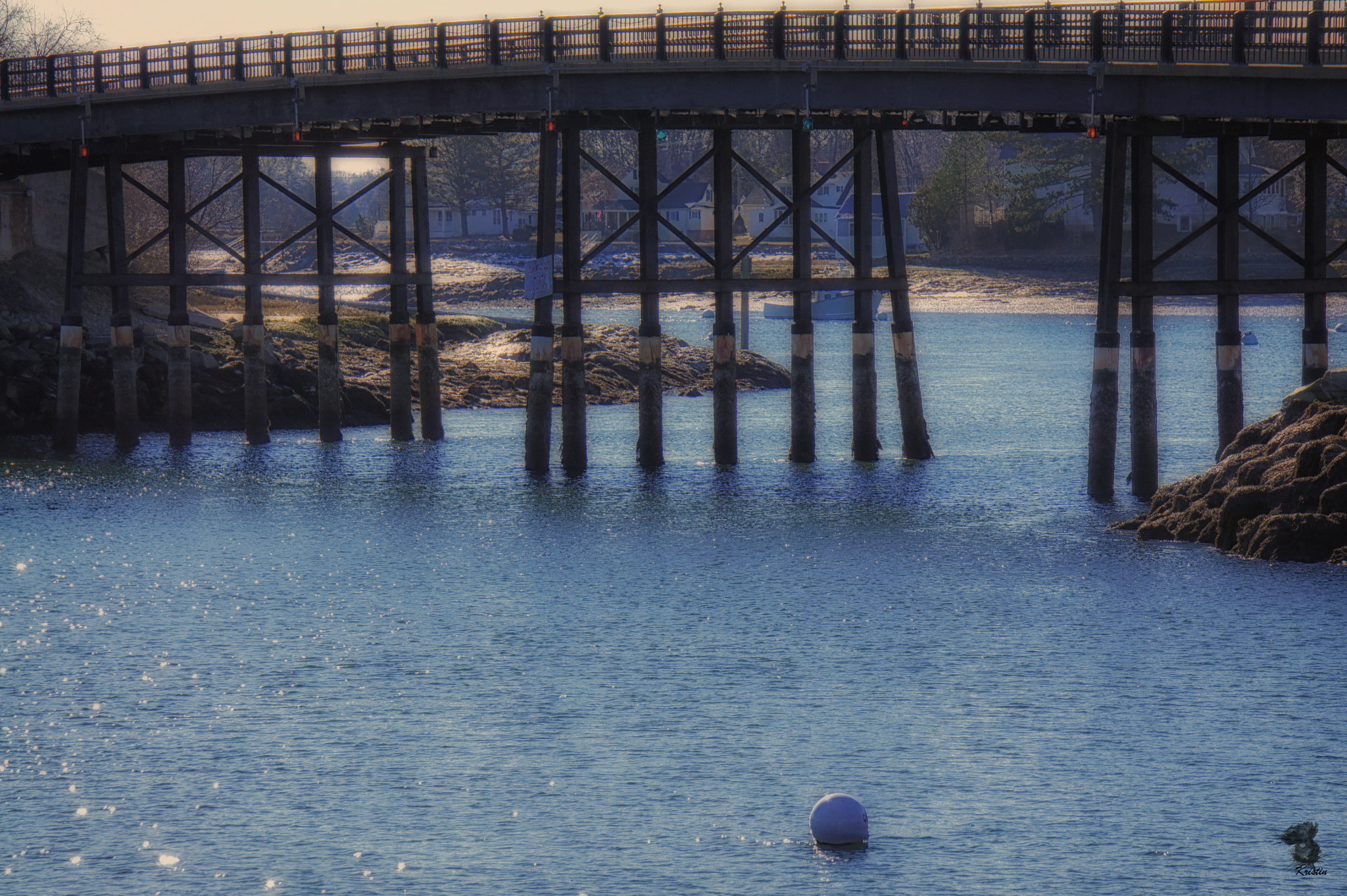 Sony Alpha NEX-3 sample photo. Peirce island bridge photography