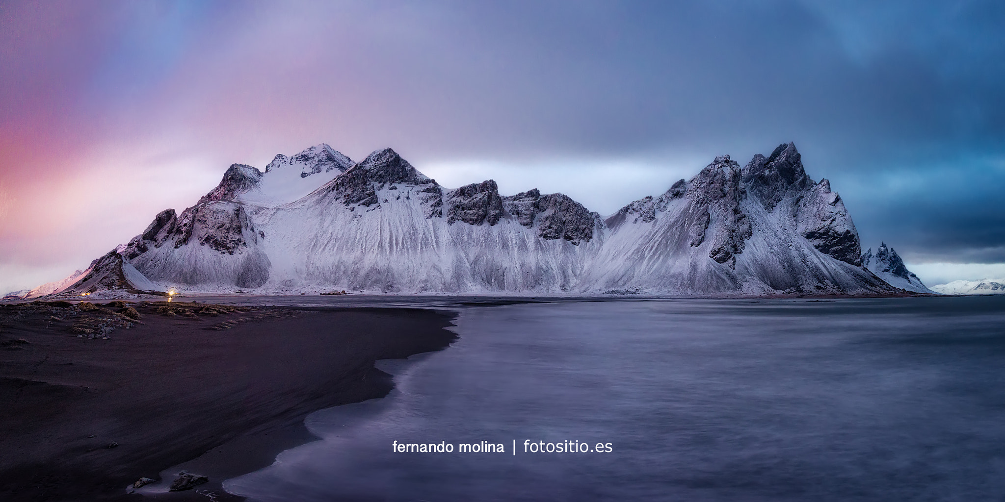 Nikon AF-S Nikkor 24-70mm F2.8G ED sample photo. Stokksnes sunset photography
