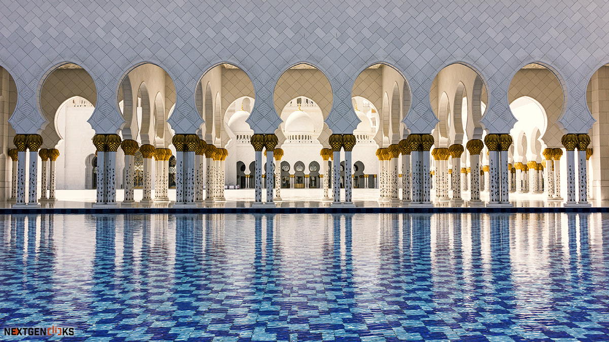 Canon EF-S 10-22mm F3.5-4.5 USM sample photo. Sheikh zayed mosque photography