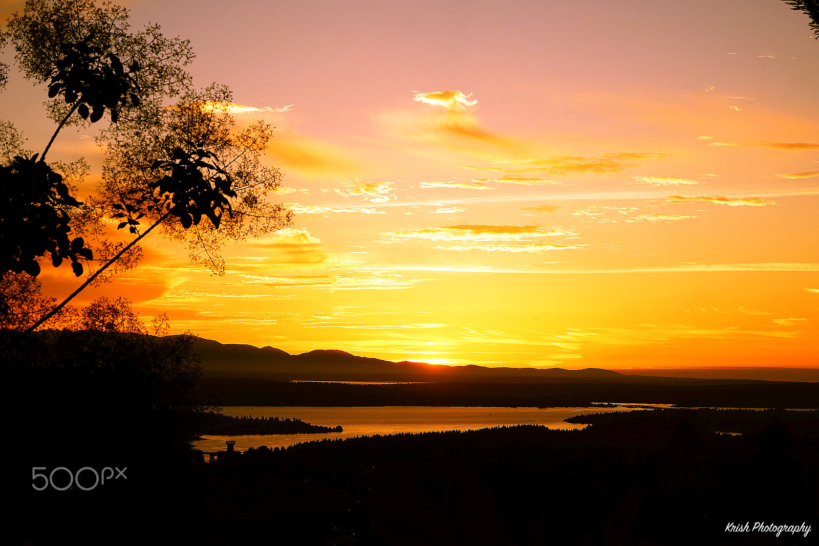 Sony a7R II sample photo. Another sunset @bellevue over lake sammamish! photography